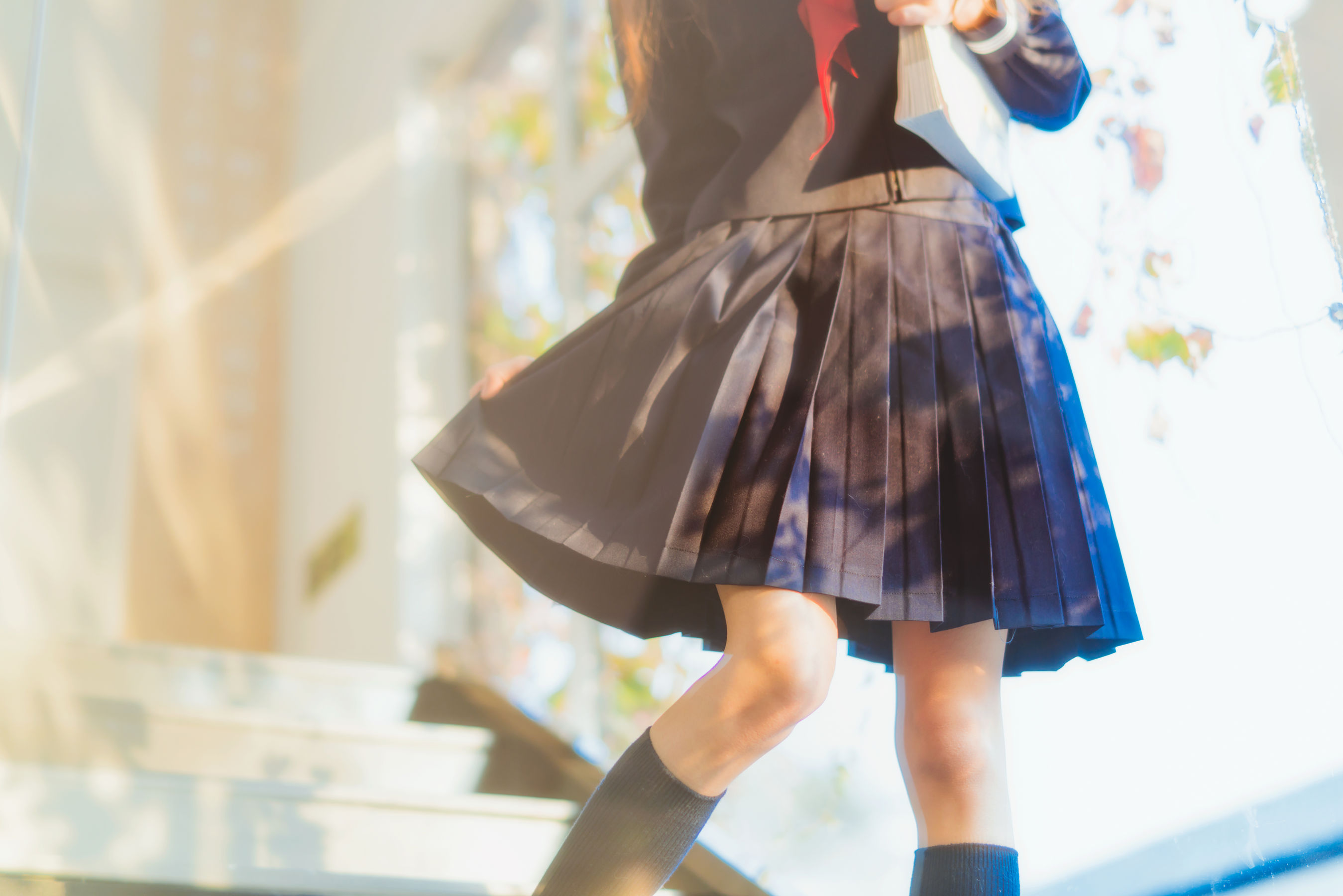 桜桃喵《(小少女)黑色水手服》