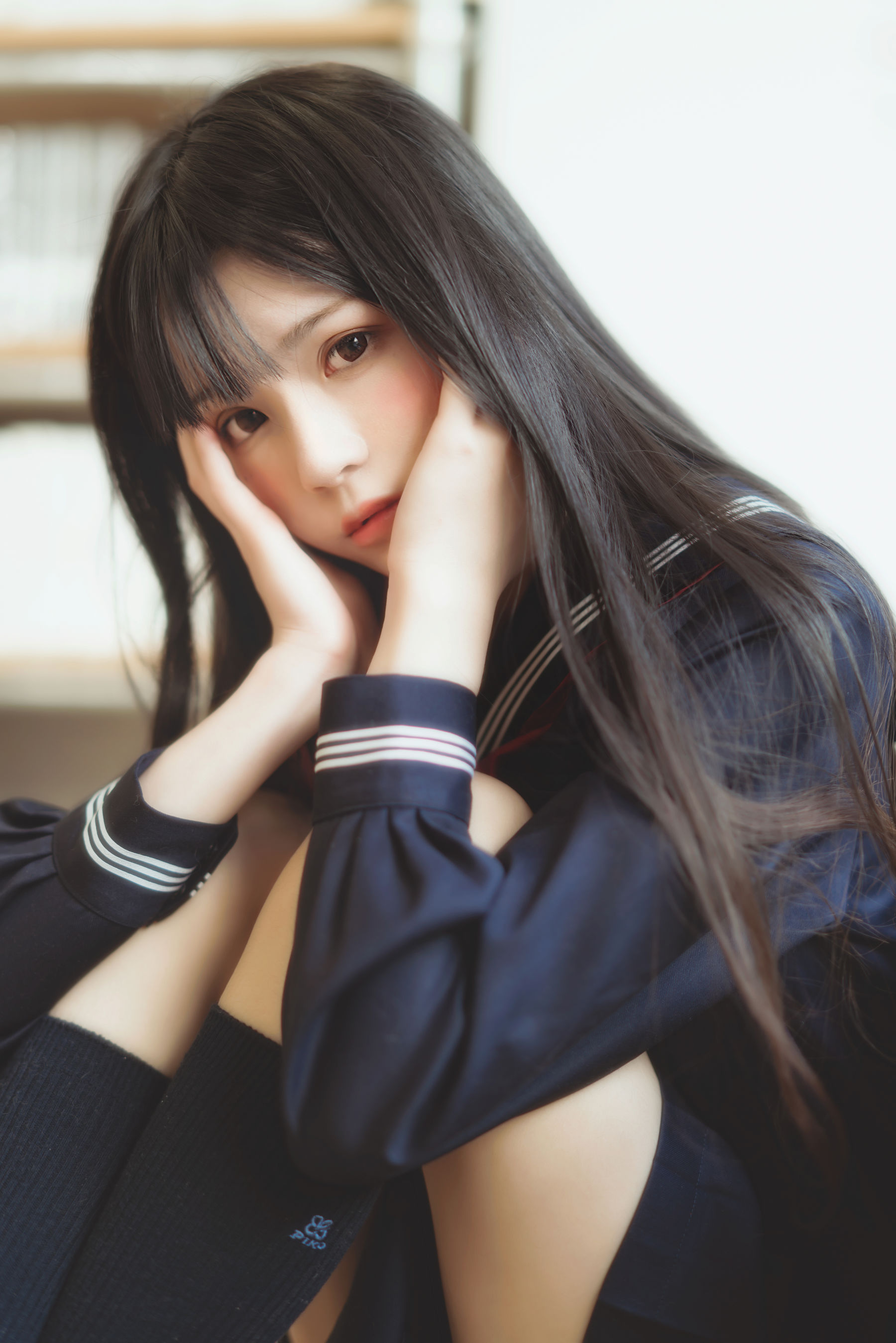 桜桃喵《(小少女)黑色水手服》