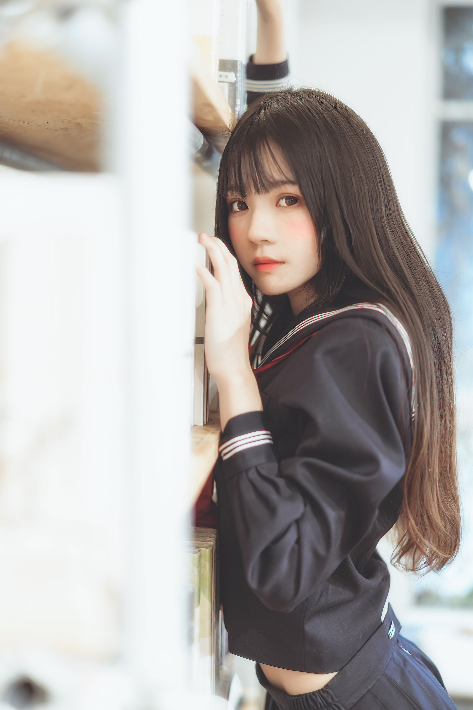 桜桃喵《(小少女)黑色水手服》