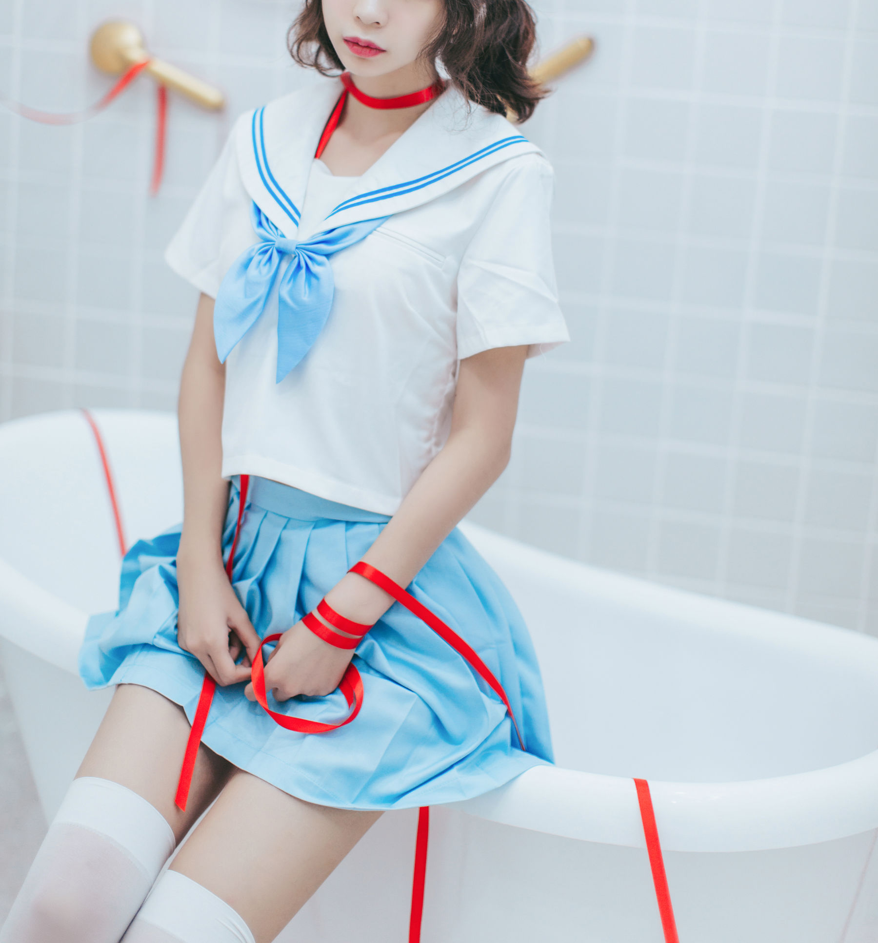 疯猫ss《睡衣与浴室的水手服》
