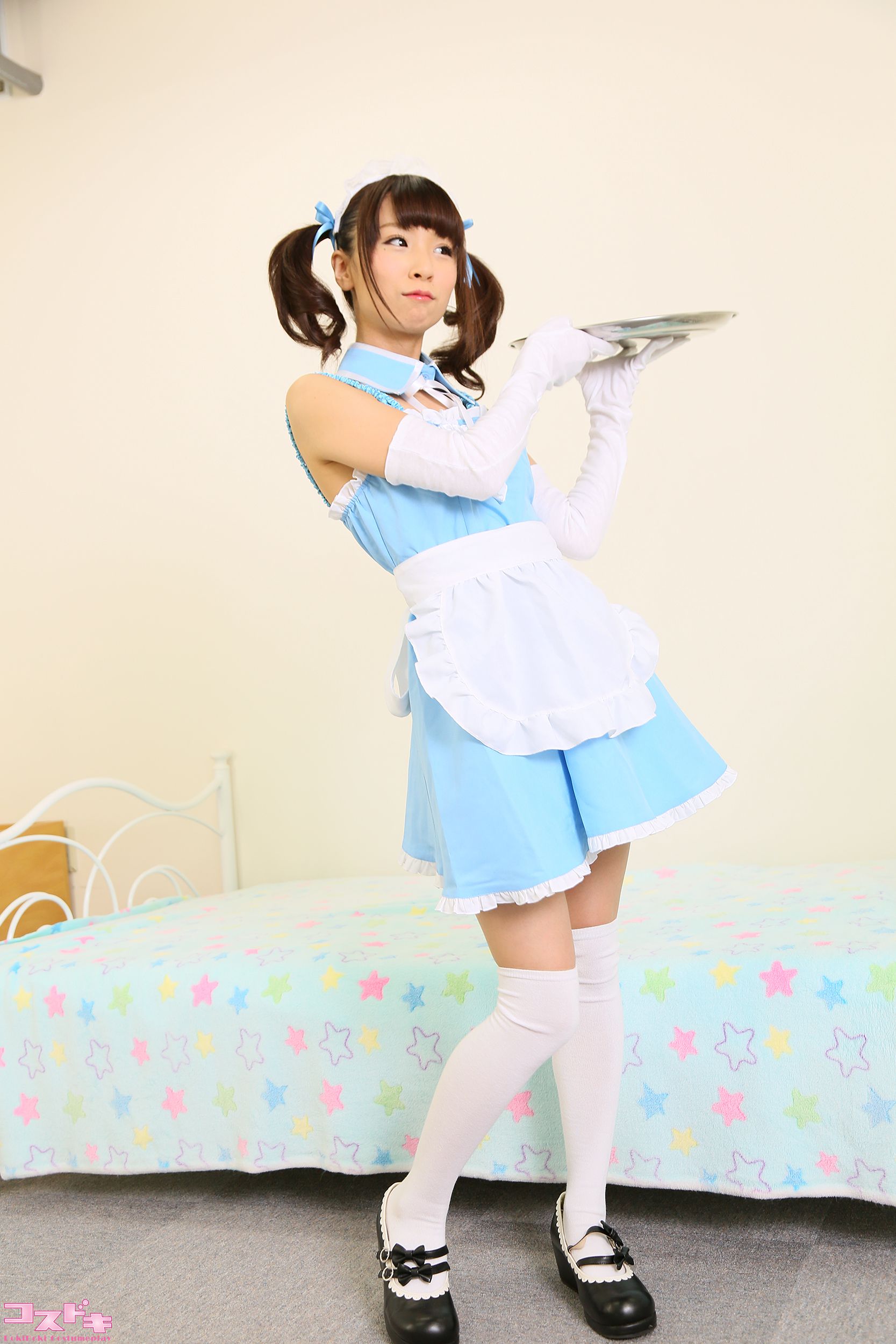 [Cosdoki] 髏々宮美來 roromiyamikuru_pic_maid1