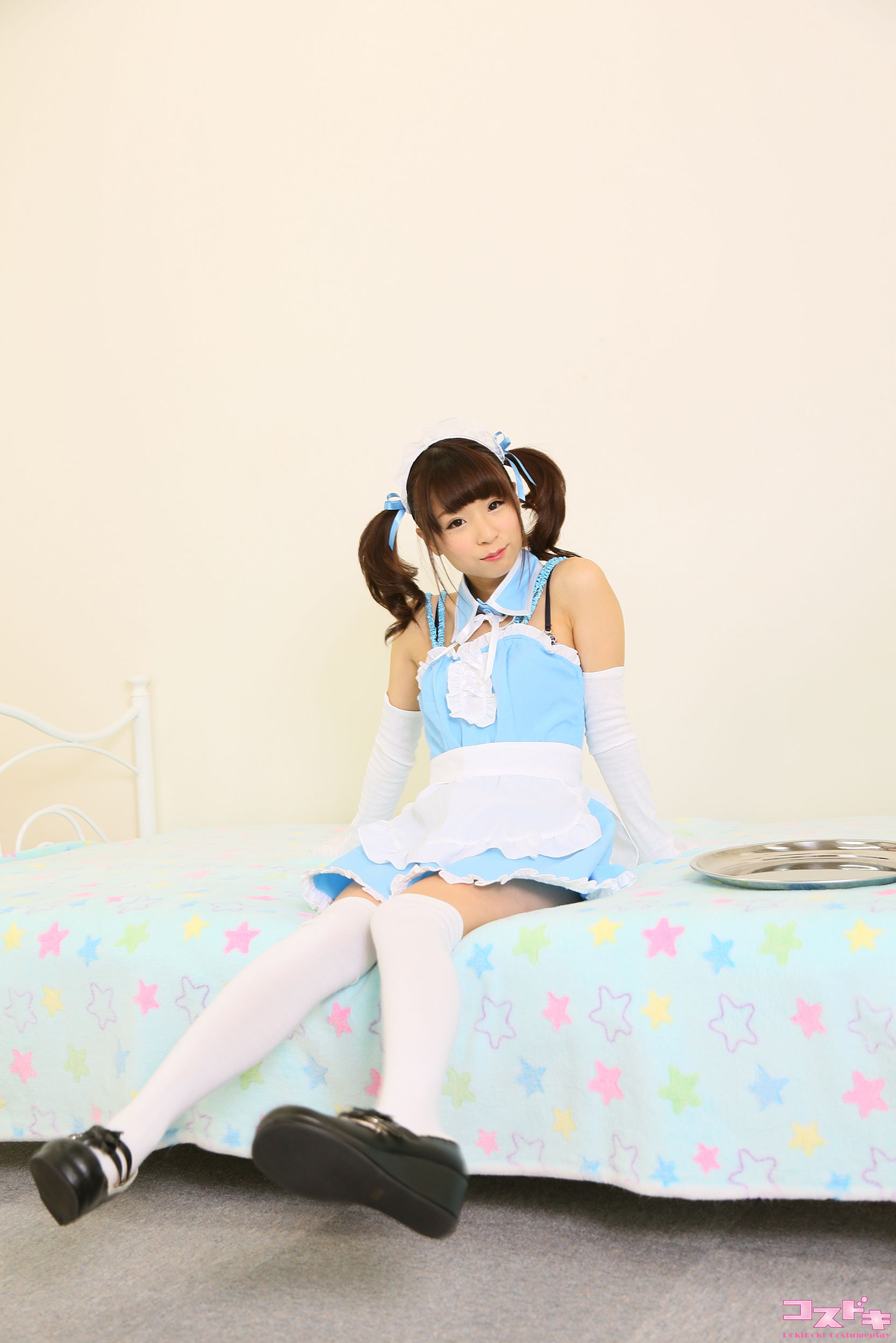 [Cosdoki] 髏々宮美來 roromiyamikuru_pic_maid1