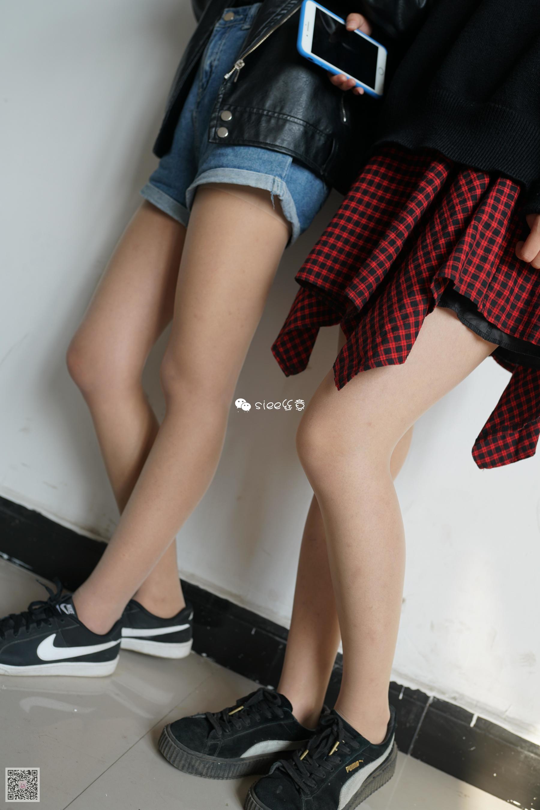 [丝意SIEE] No.283 静静&素素 闺蜜的薄丝