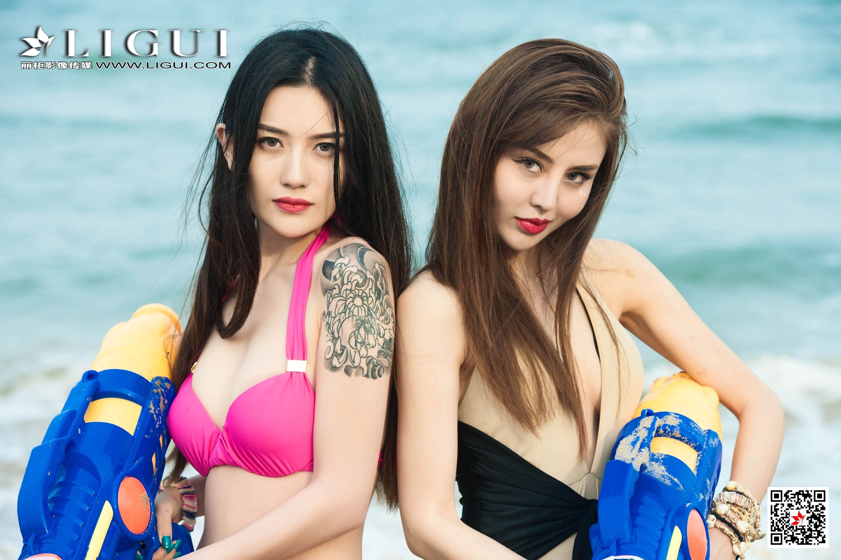 [丽柜Ligui] 网络丽人 Model 兔子&凉儿&甜甜
