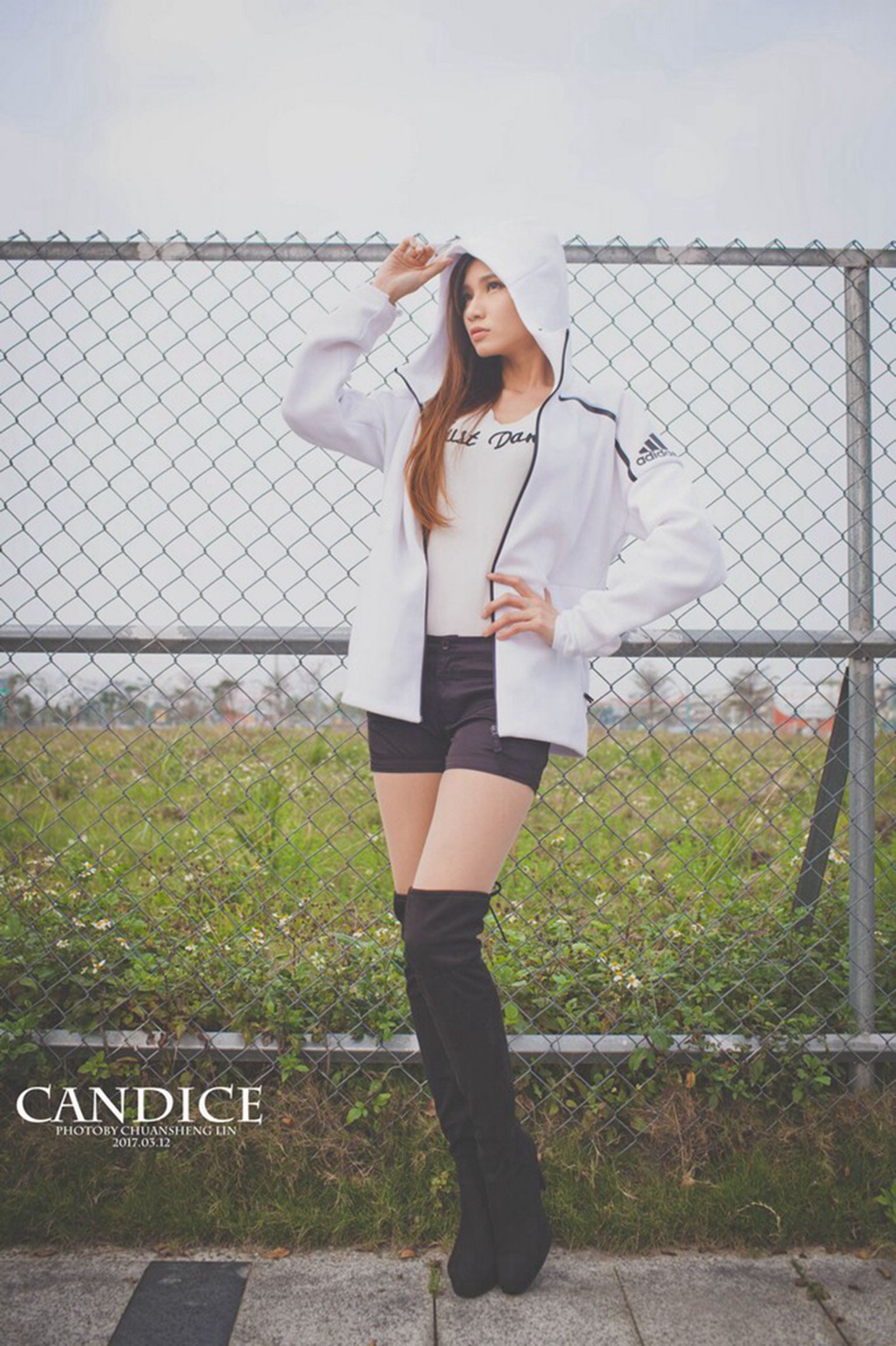 [台湾女神]  蔡译心Candice - 摩托机车时尚女郎