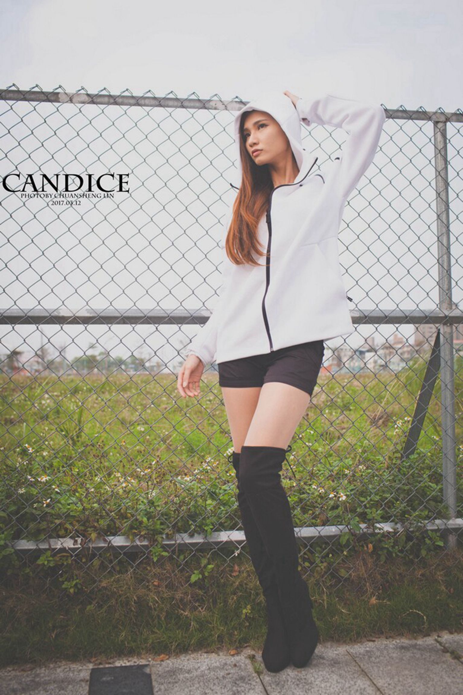 [台湾女神]  蔡译心Candice - 摩托机车时尚女郎