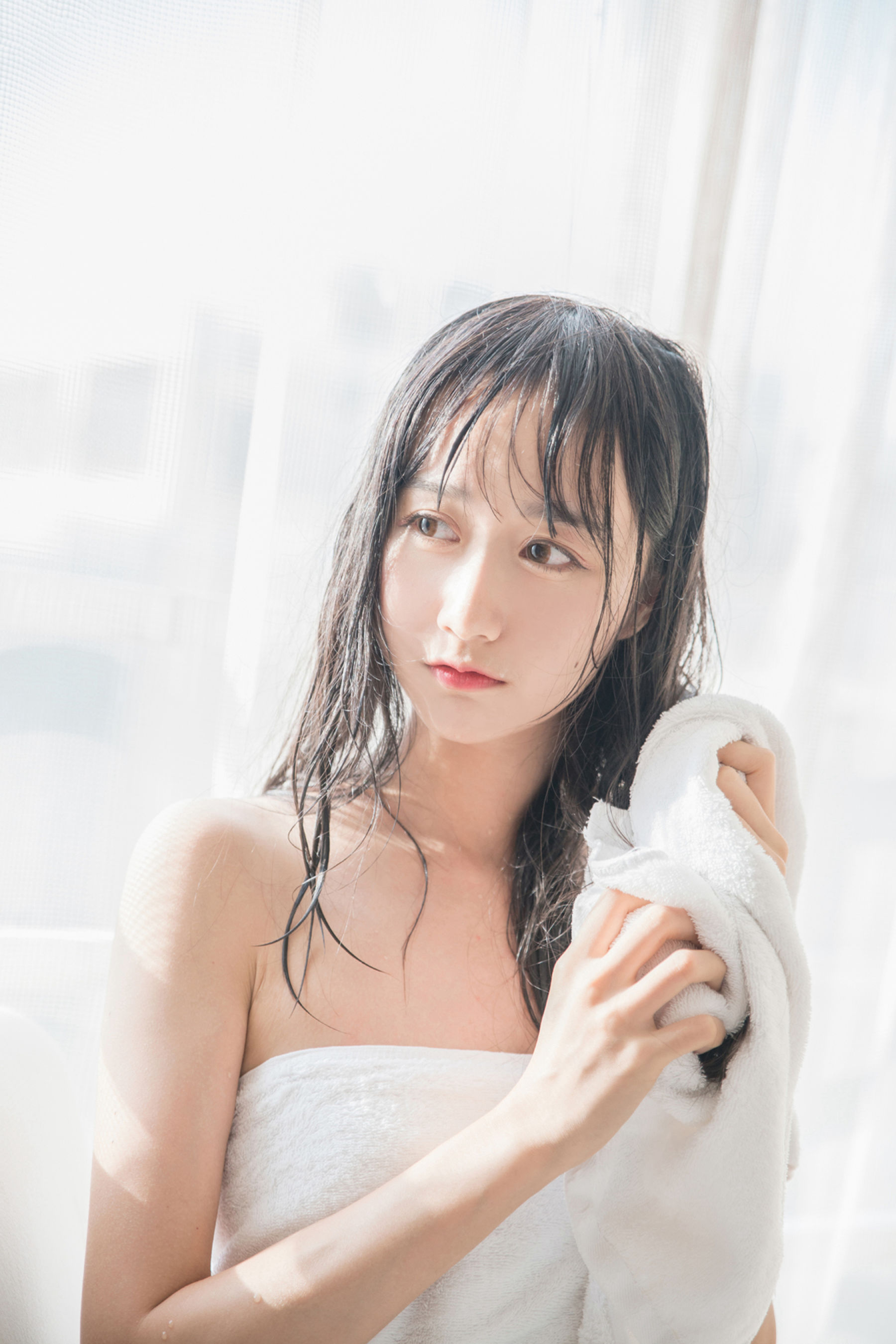 [风之领域] NO.134 木绵绵 出浴少女