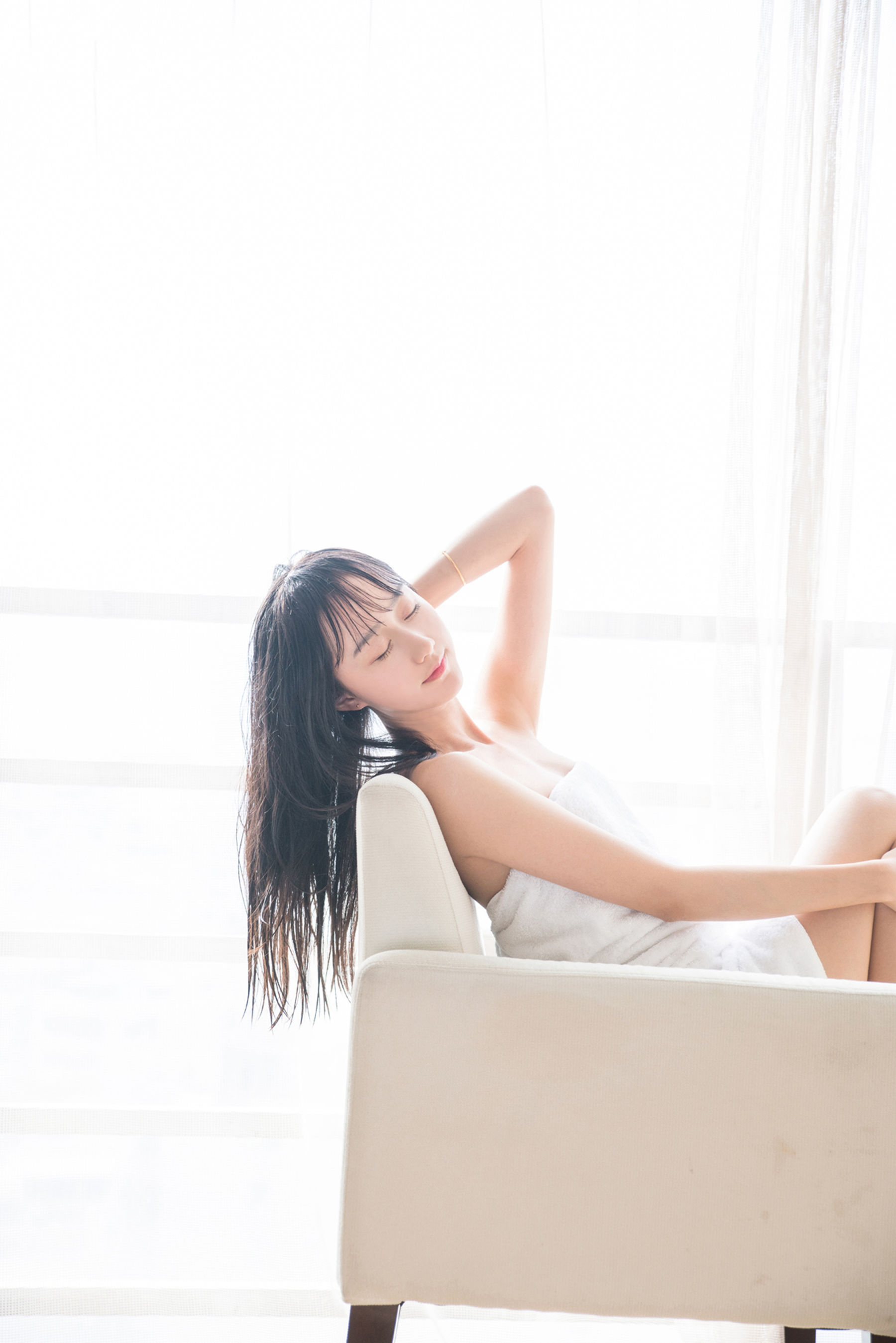 [风之领域] NO.134 木绵绵 出浴少女
