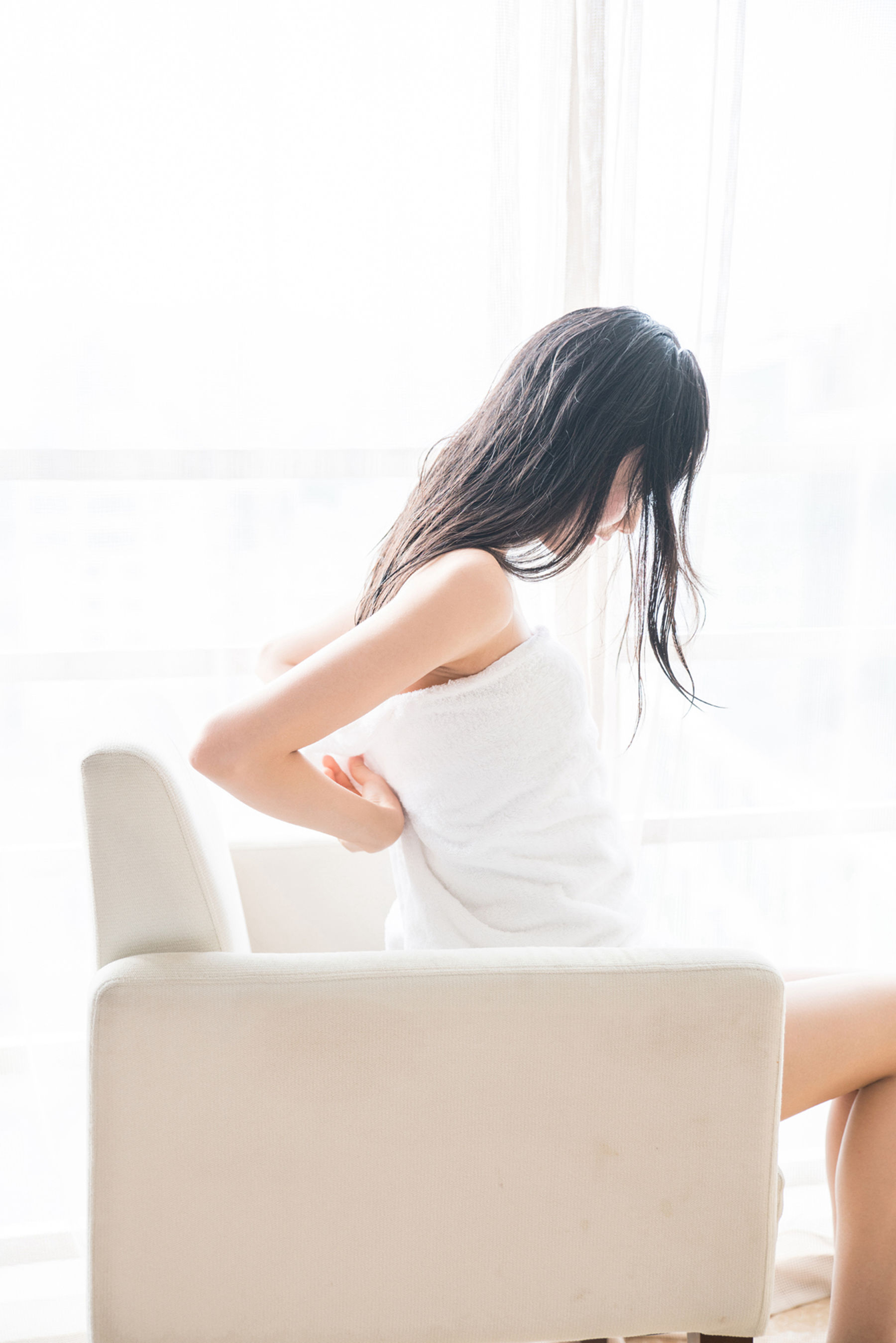 [风之领域] NO.134 木绵绵 出浴少女