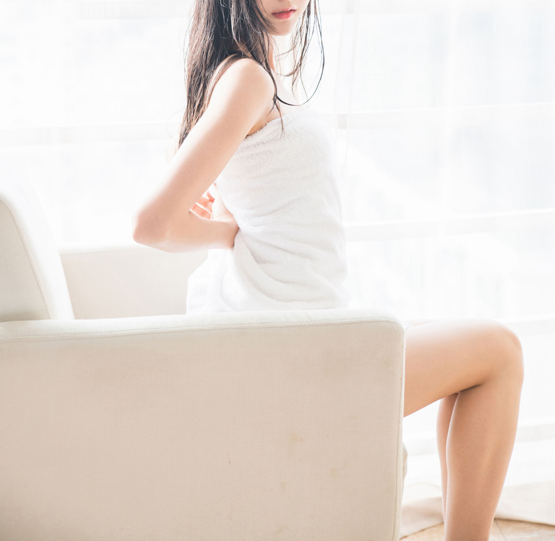 [风之领域] NO.134 木绵绵 出浴少女