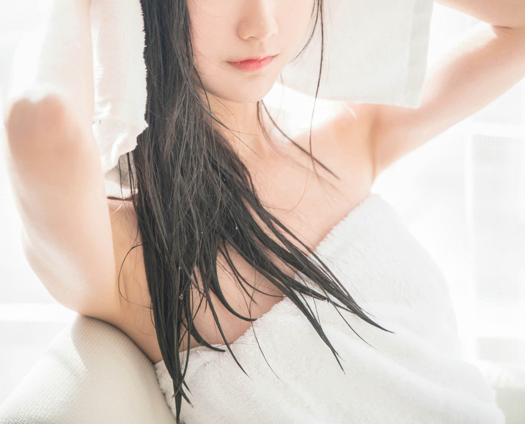 [风之领域] NO.134 木绵绵 出浴少女