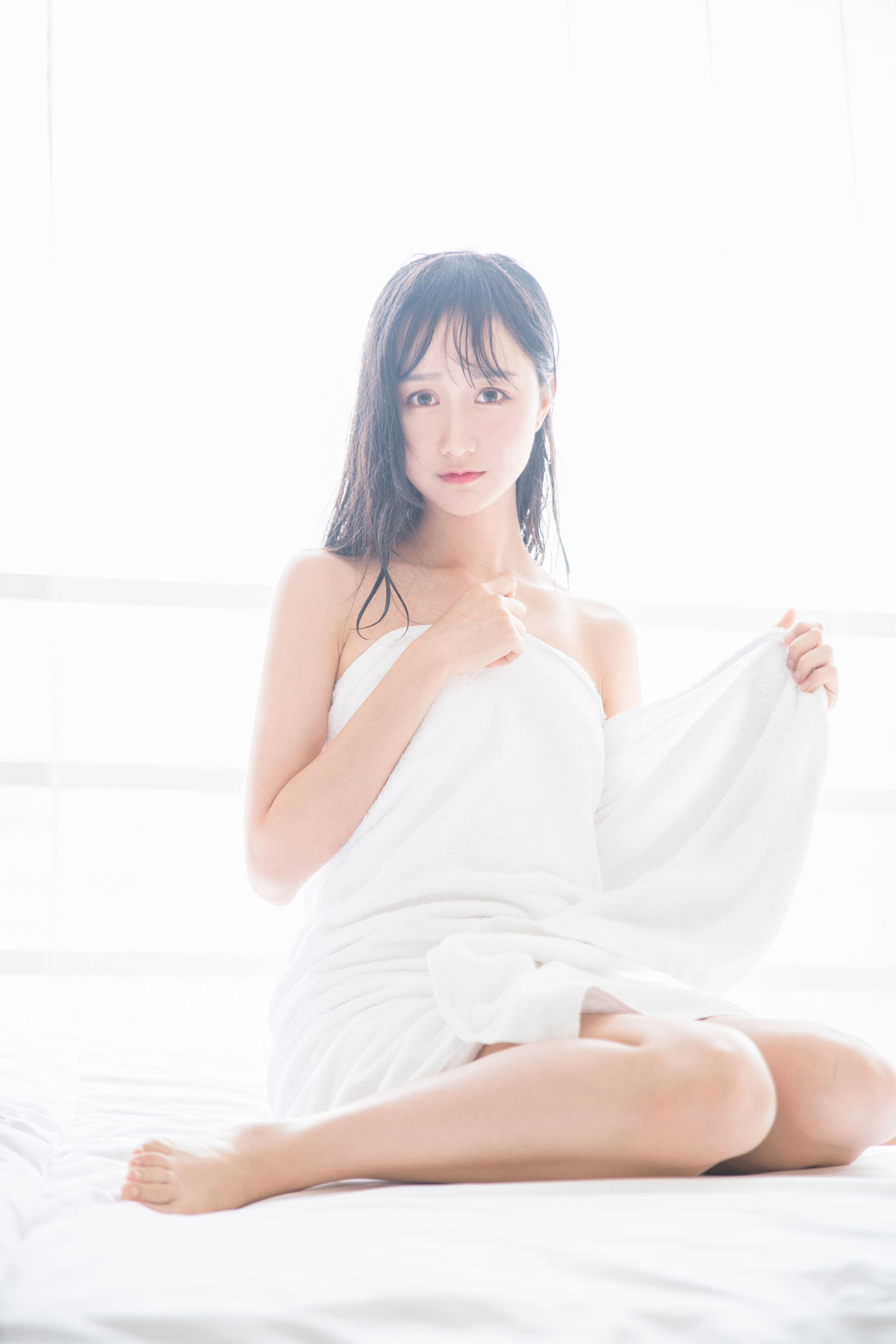 [风之领域] NO.134 木绵绵 出浴少女