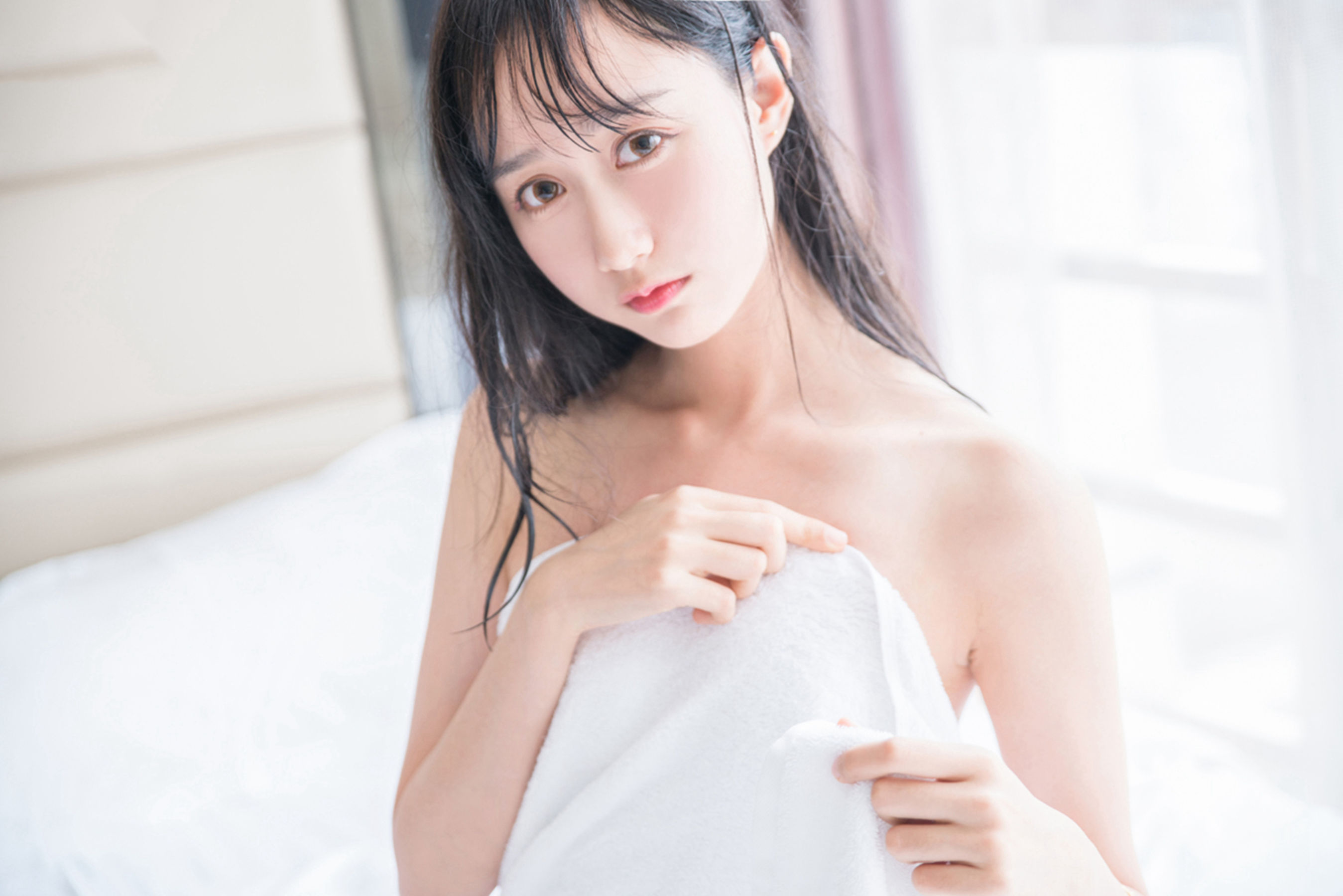 [风之领域] NO.134 木绵绵 出浴少女