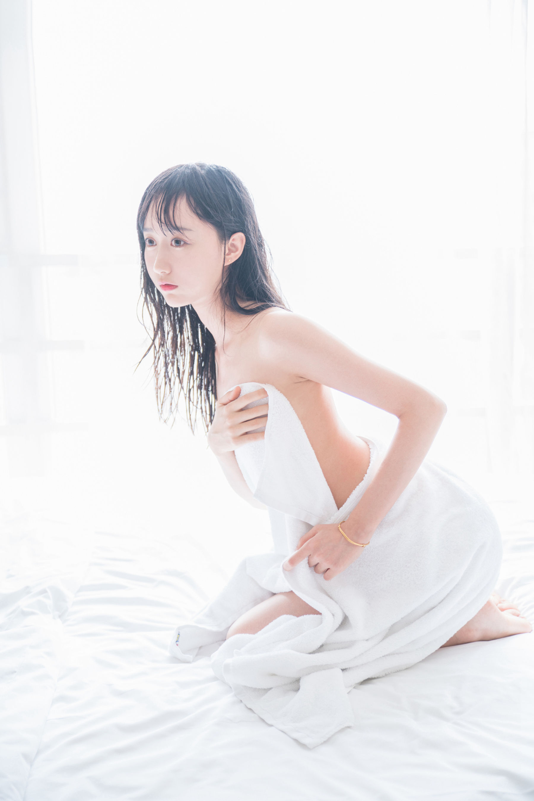 [风之领域] NO.134 木绵绵 出浴少女