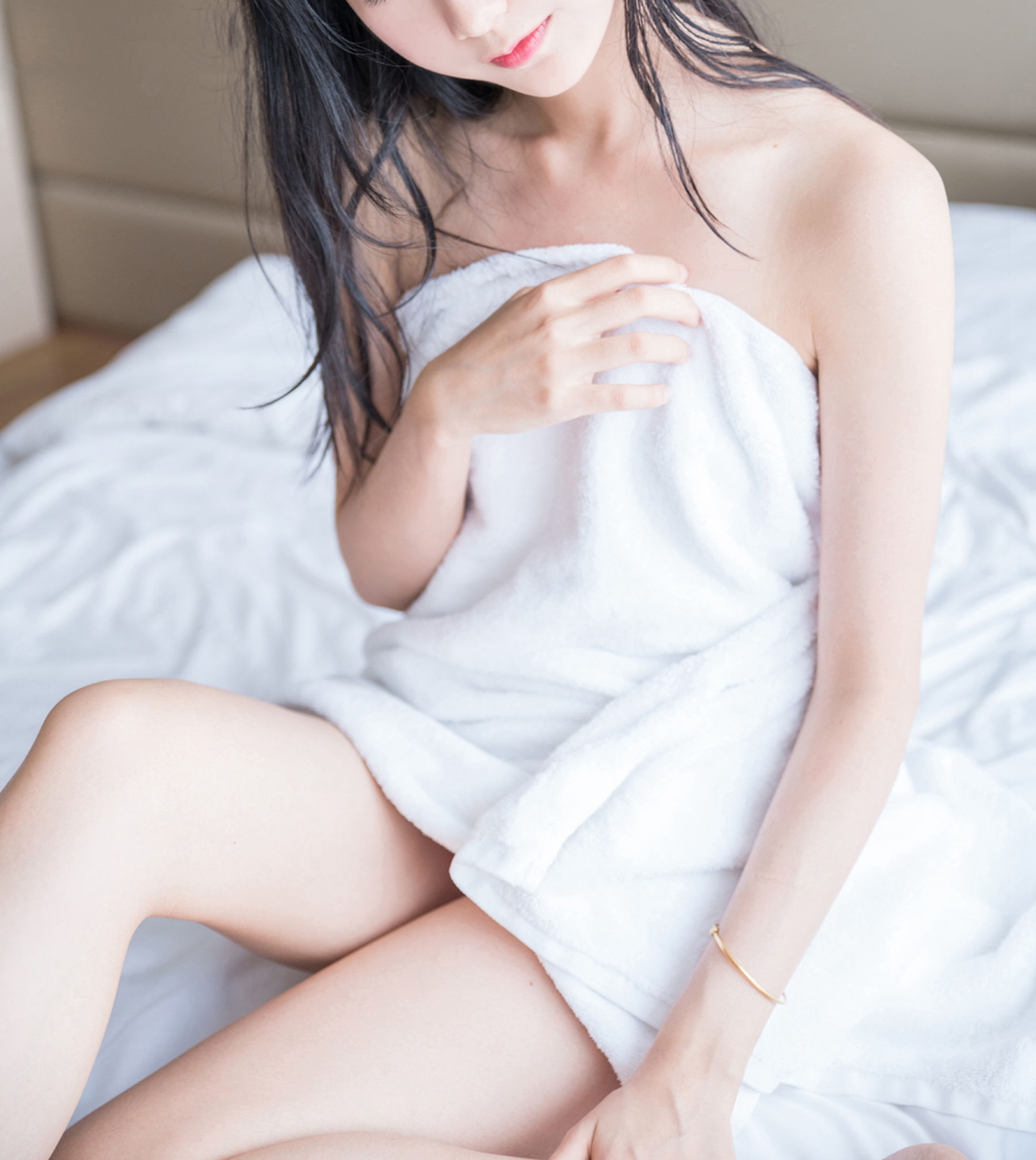 [风之领域] NO.134 木绵绵 出浴少女