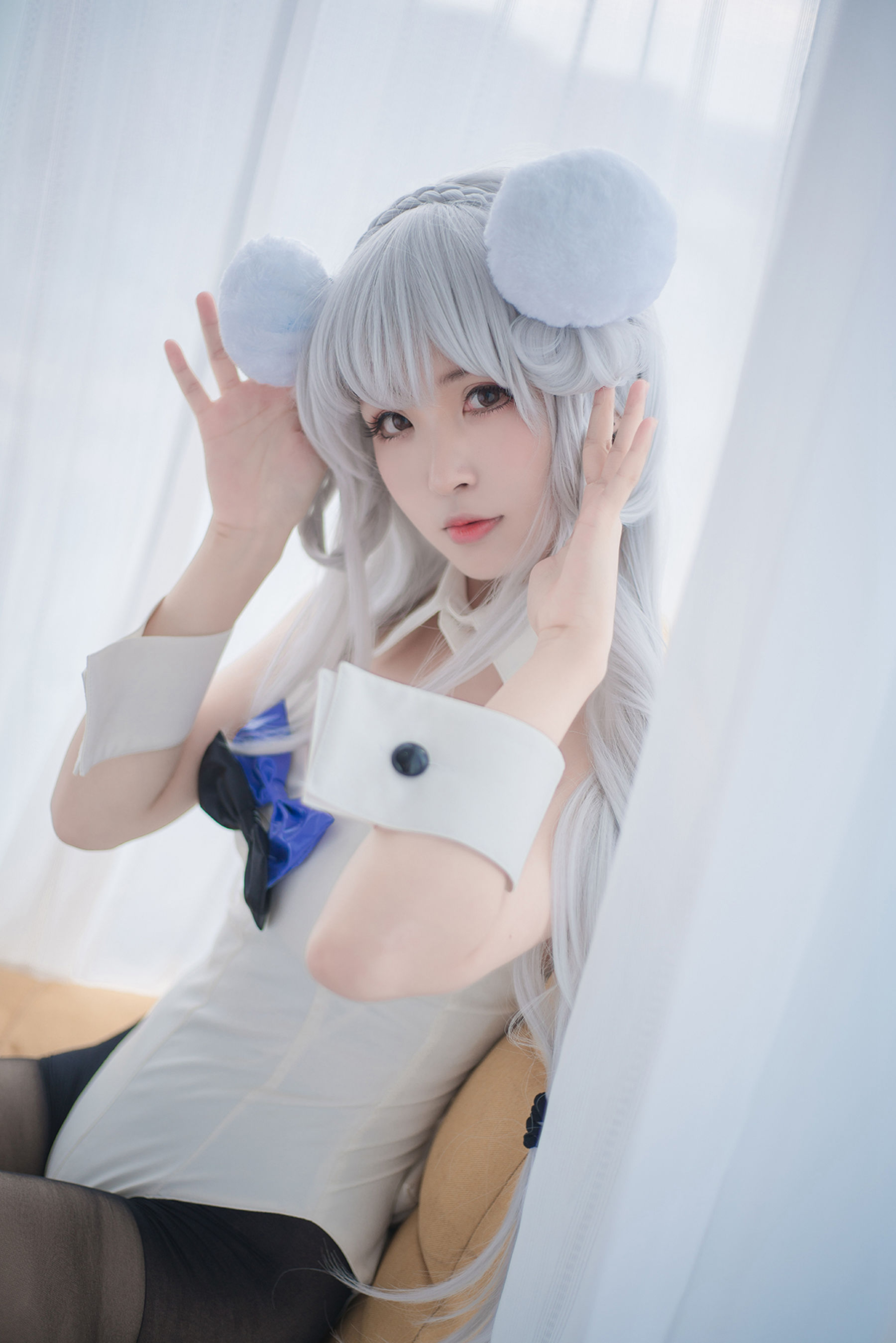 [风之领域] NO.138 黑丝COS萌妹