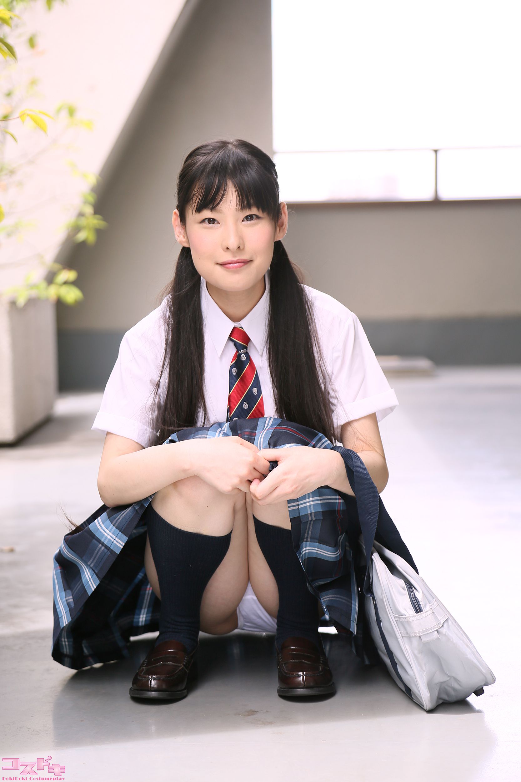 [Cosdoki] Yuzuna Aida 合田柚奈 aidayuzuna_pic_seifuku2