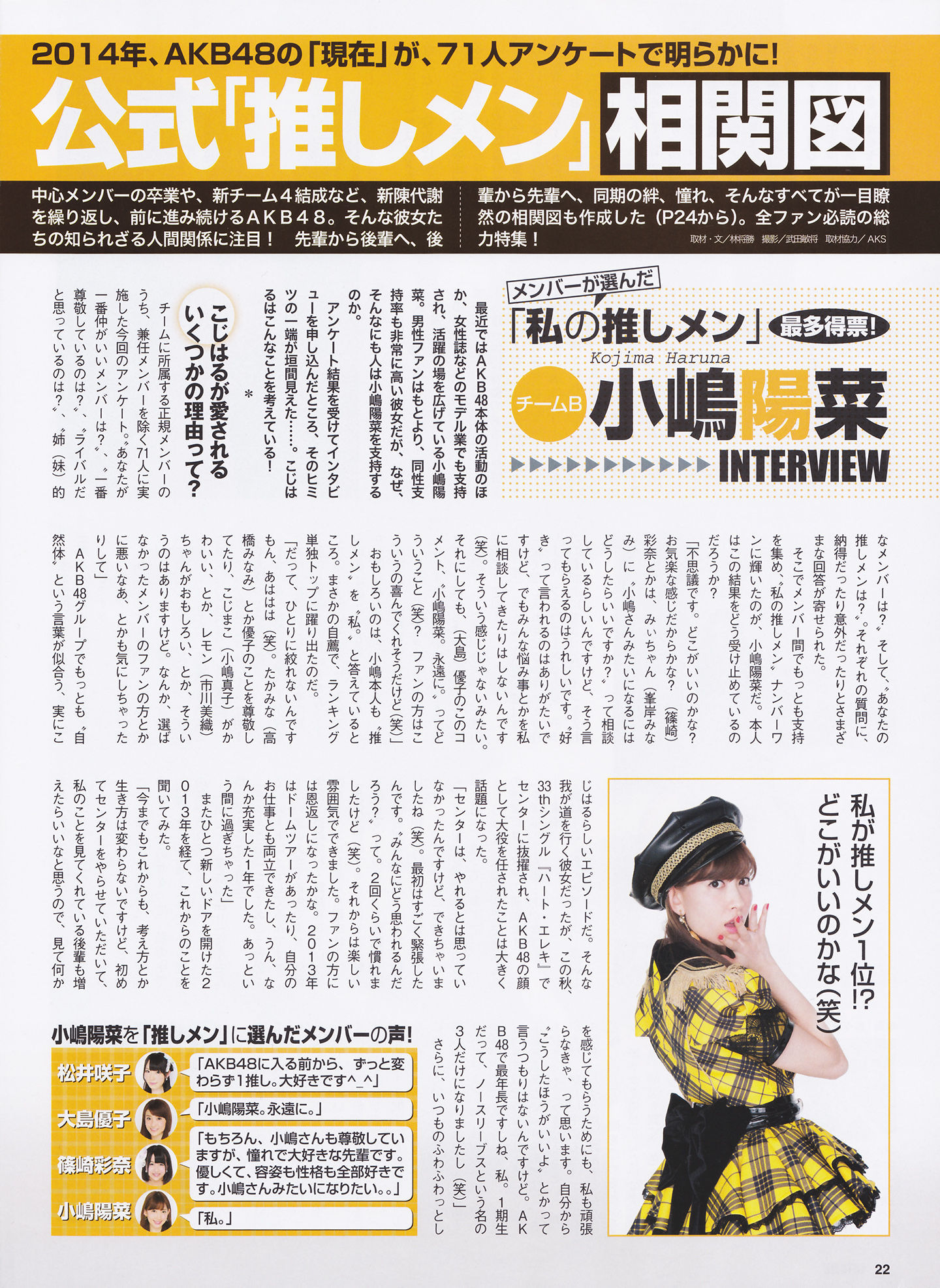 [ENTAME(エンタメ)] 2014年02月号 島崎遥香 川荣李奈 白間美瑠 近藤里奈