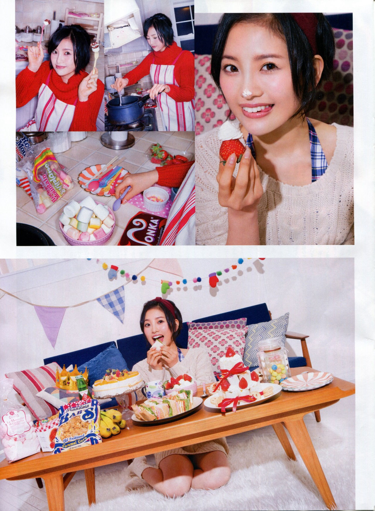 [ENTAME] 2015.03 木﨑ゆりあ 山田菜々 兒玉遥 深川麻衣×永島聖羅