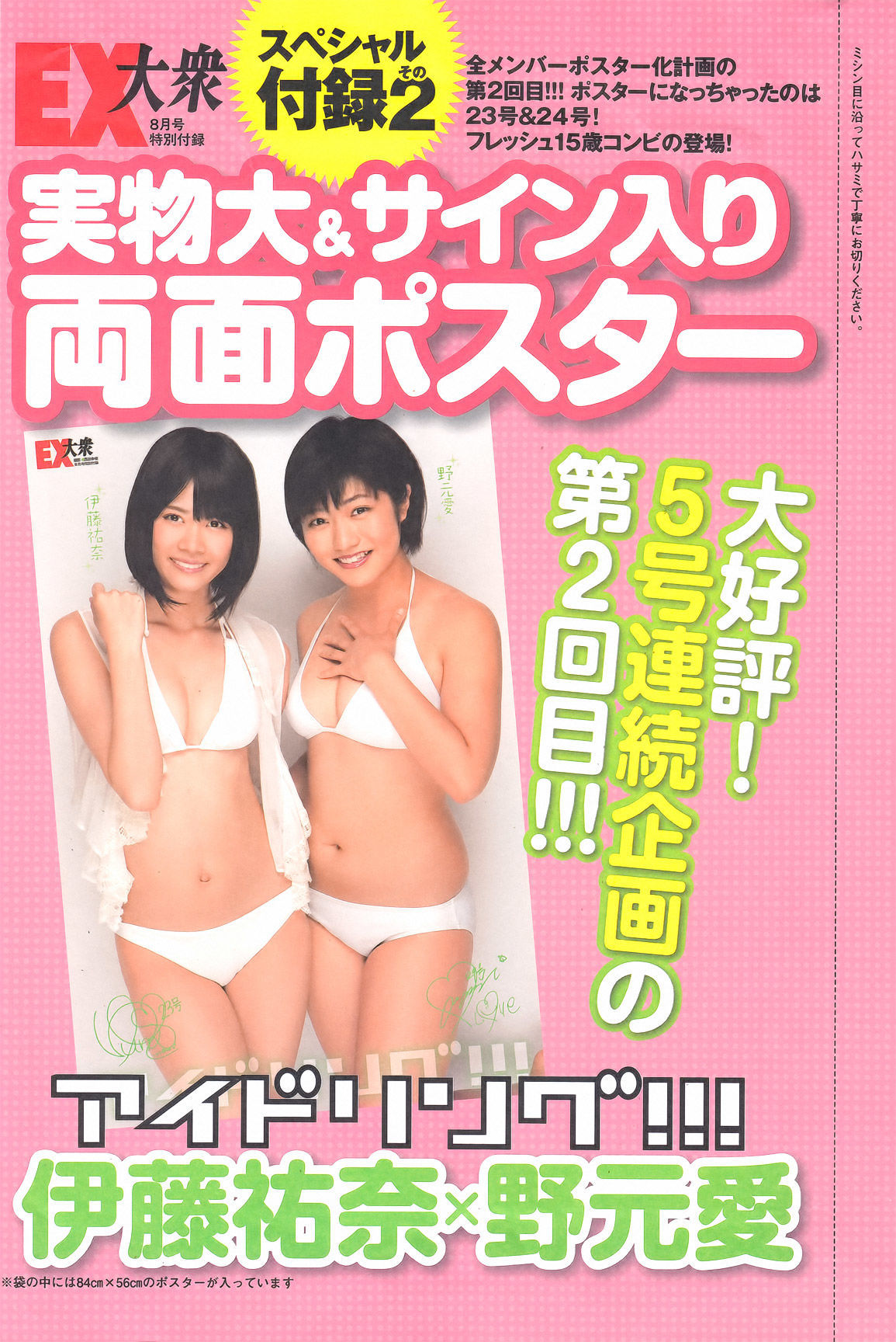 [EX Taishu] 2011年No.08 北原里英 芹娜 KONAN 藤社优美