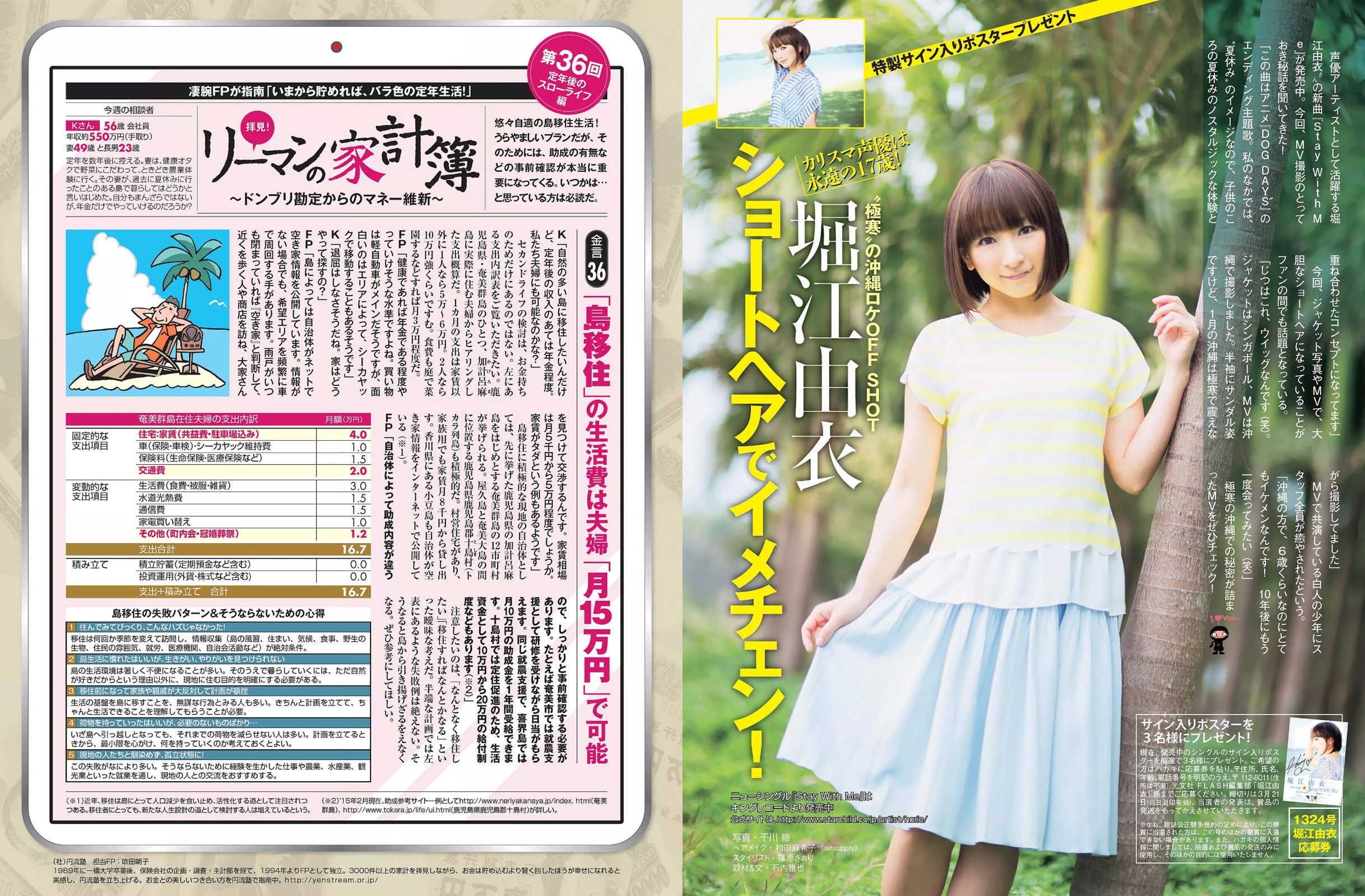 [FLASH] 2015.03.24 中村静香 JULIA 磯山さやか
