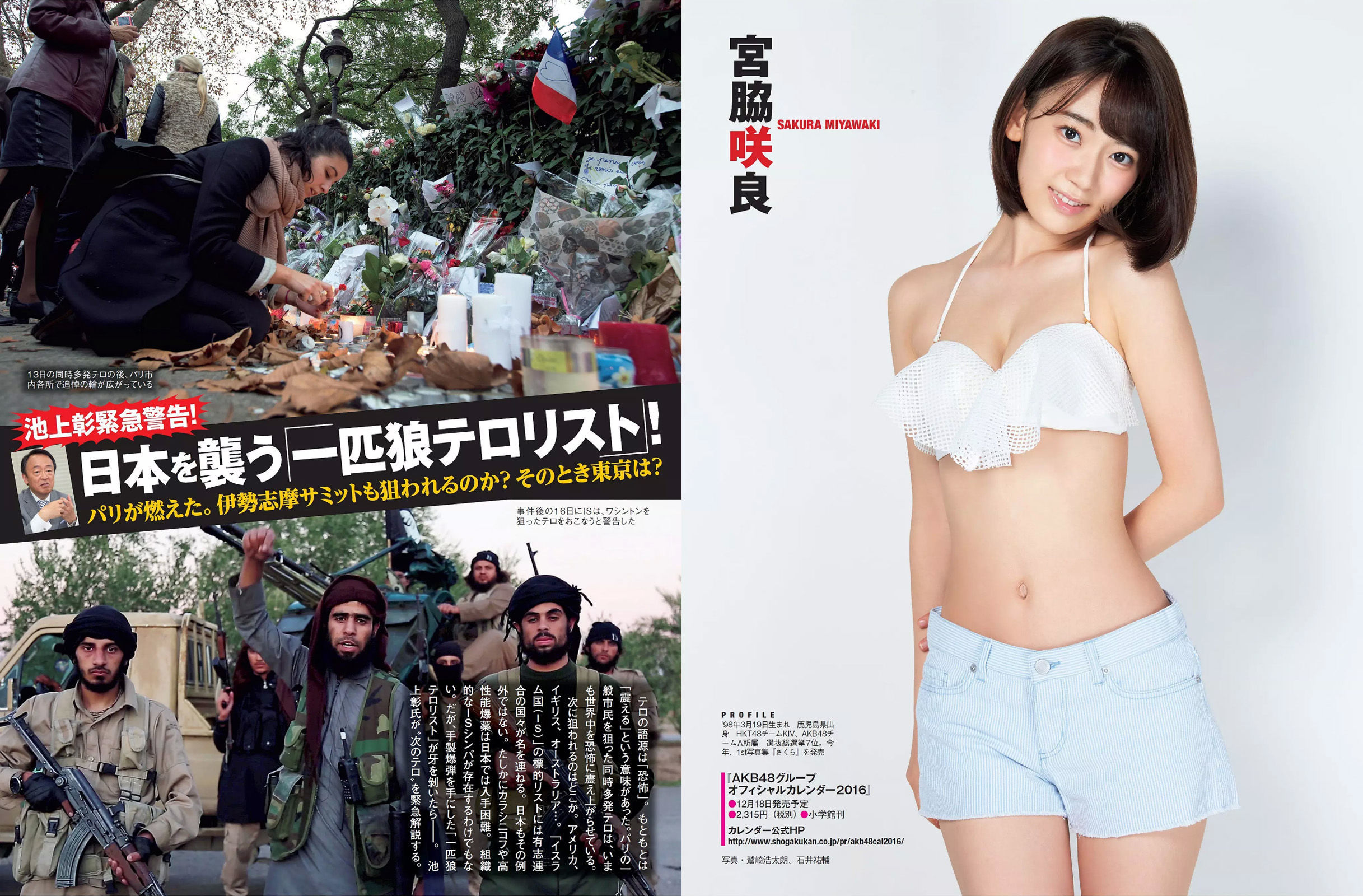 [FLASH] 2015.12.08 筧美和子 AKB48 堀口としみ 朝比奈彩 柳瀬早紀 麻倉みな