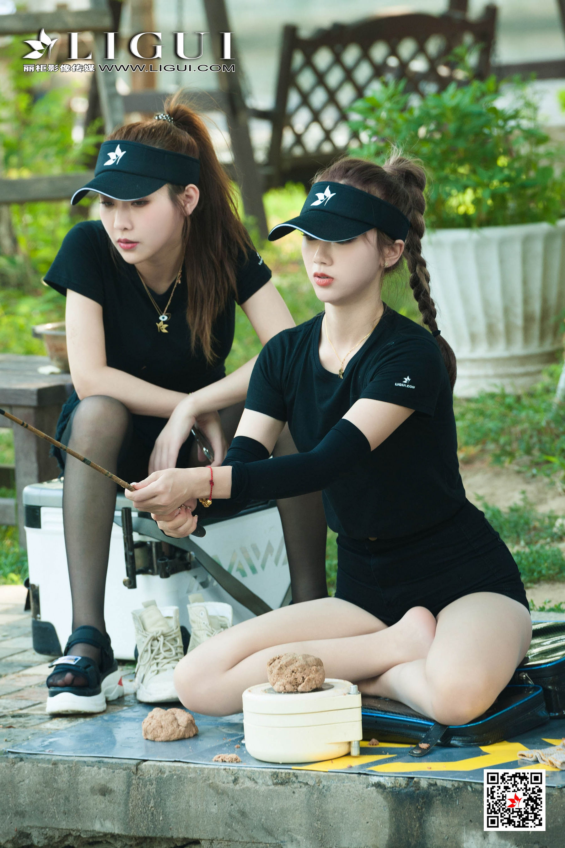 [丽柜LIGUI] 网络丽人 Model 文静&然然