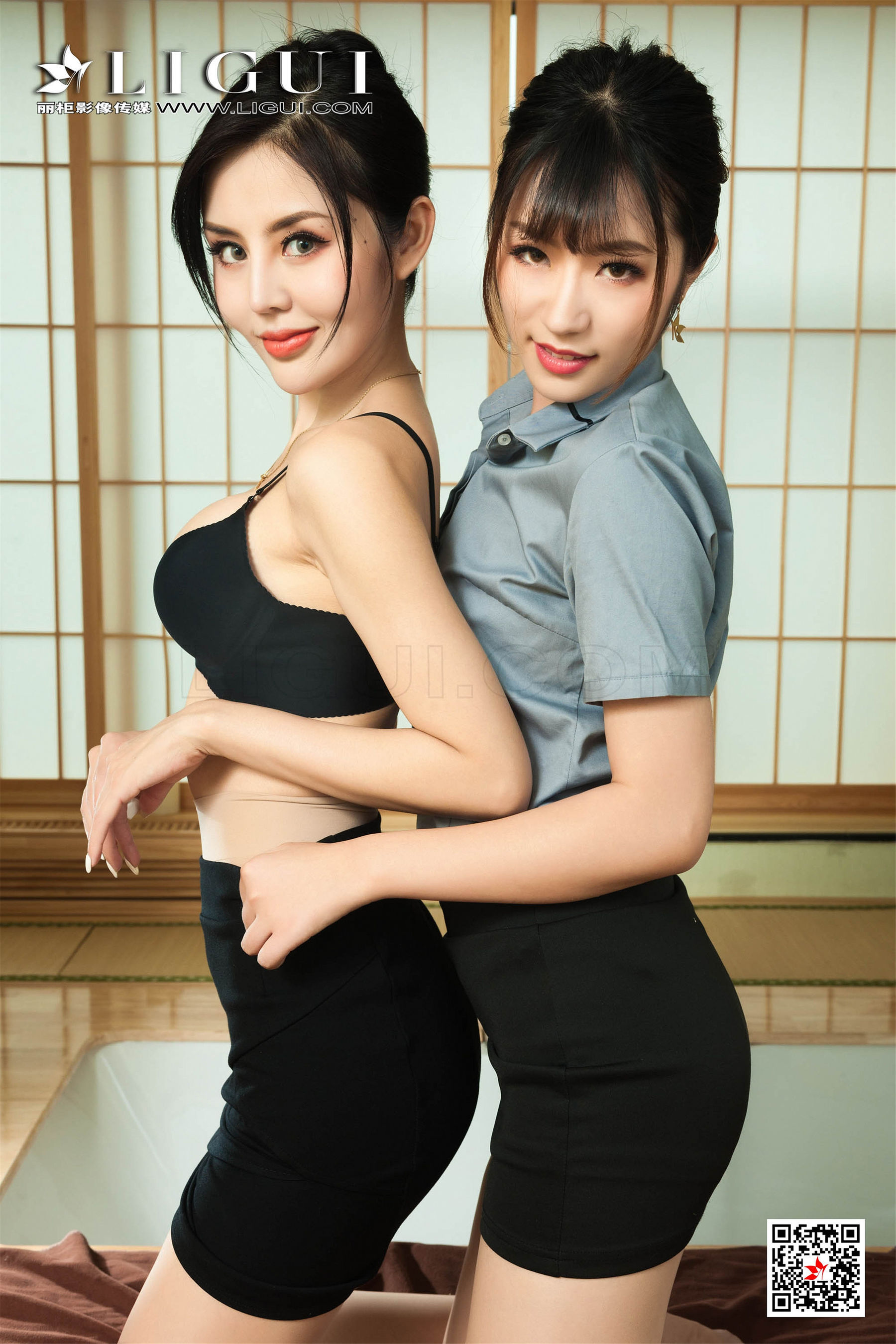 [丽柜LIGUI] 网络丽人 Model 安娜Anna&凉儿