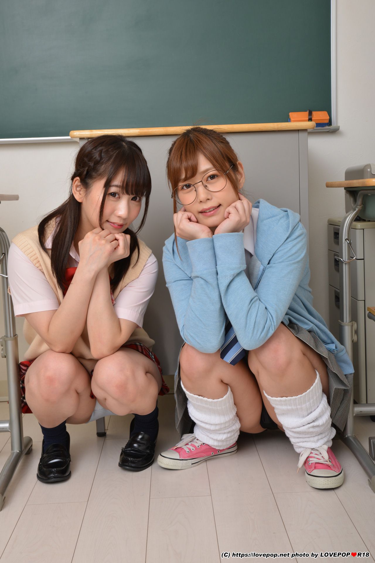 [LOVEPOP] 紺野ひかる&篠宮ゆり Photoset 01