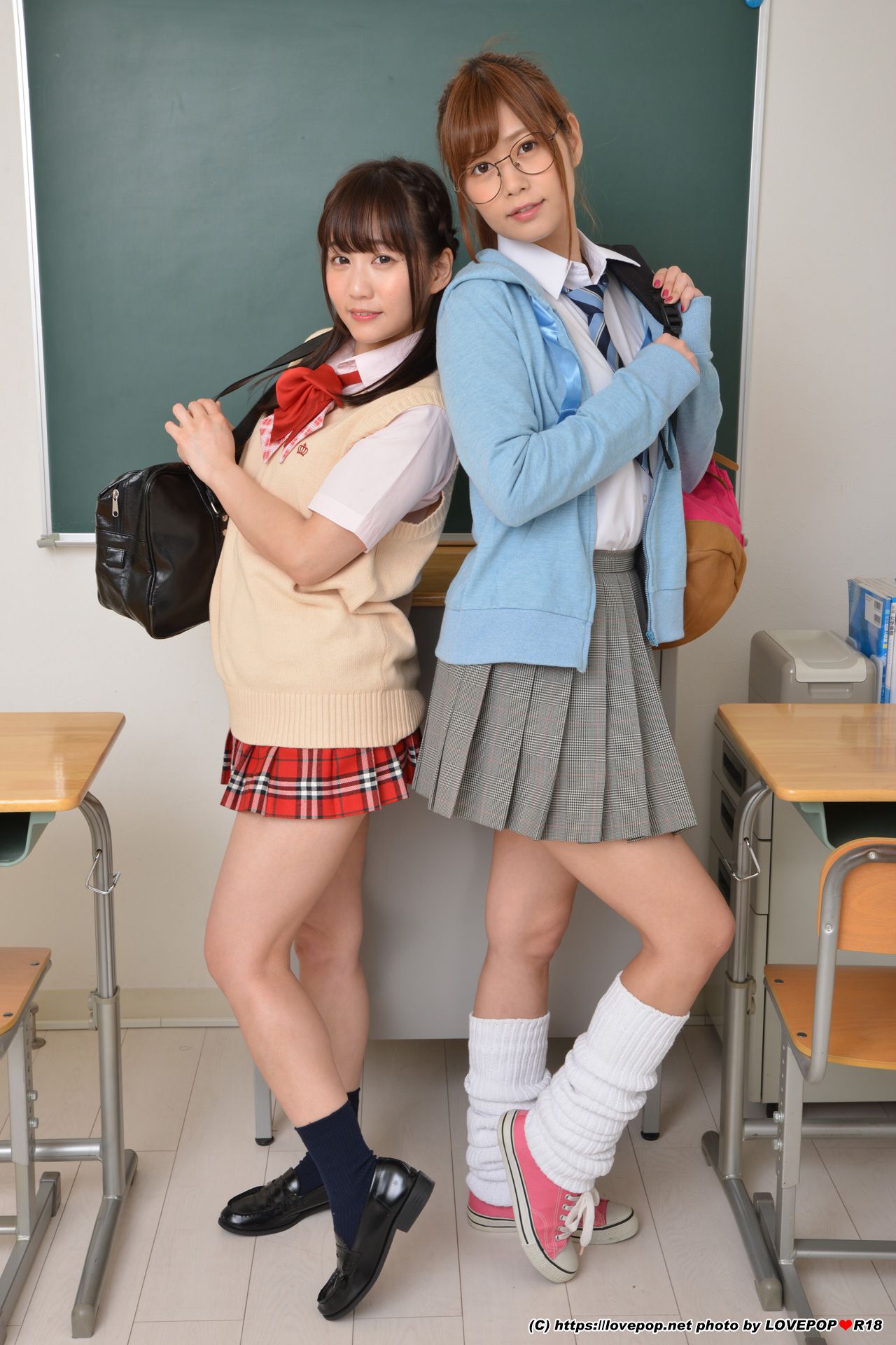 [LOVEPOP] 紺野ひかる&篠宮ゆり Photoset 01