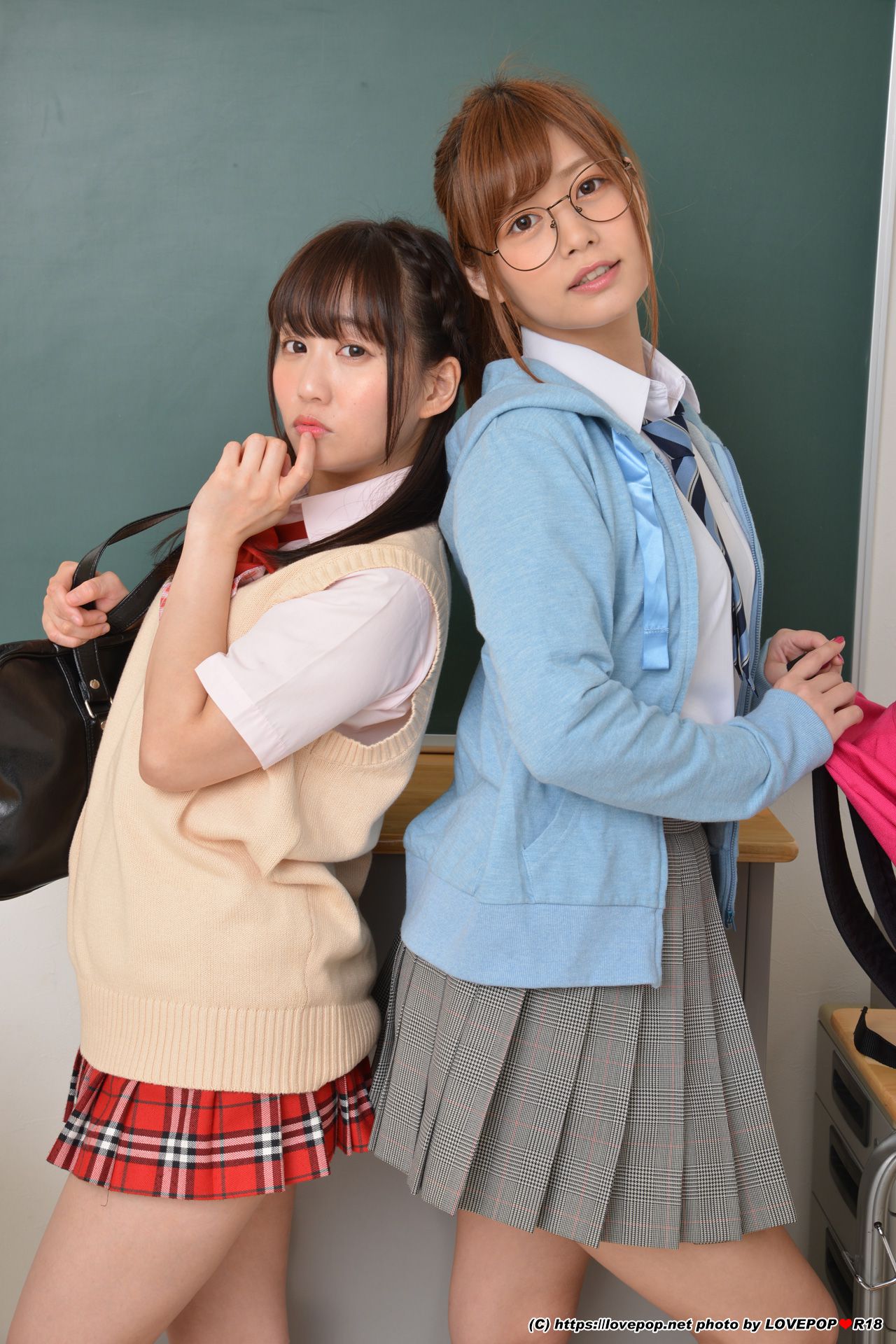 [LOVEPOP] 紺野ひかる&篠宮ゆり Photoset 01