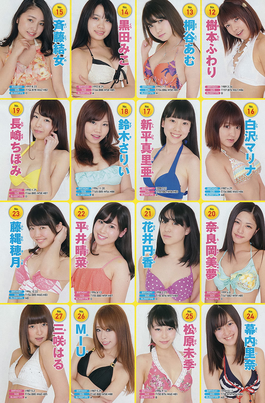 [Young Champion] 2015年No.12 篠崎愛