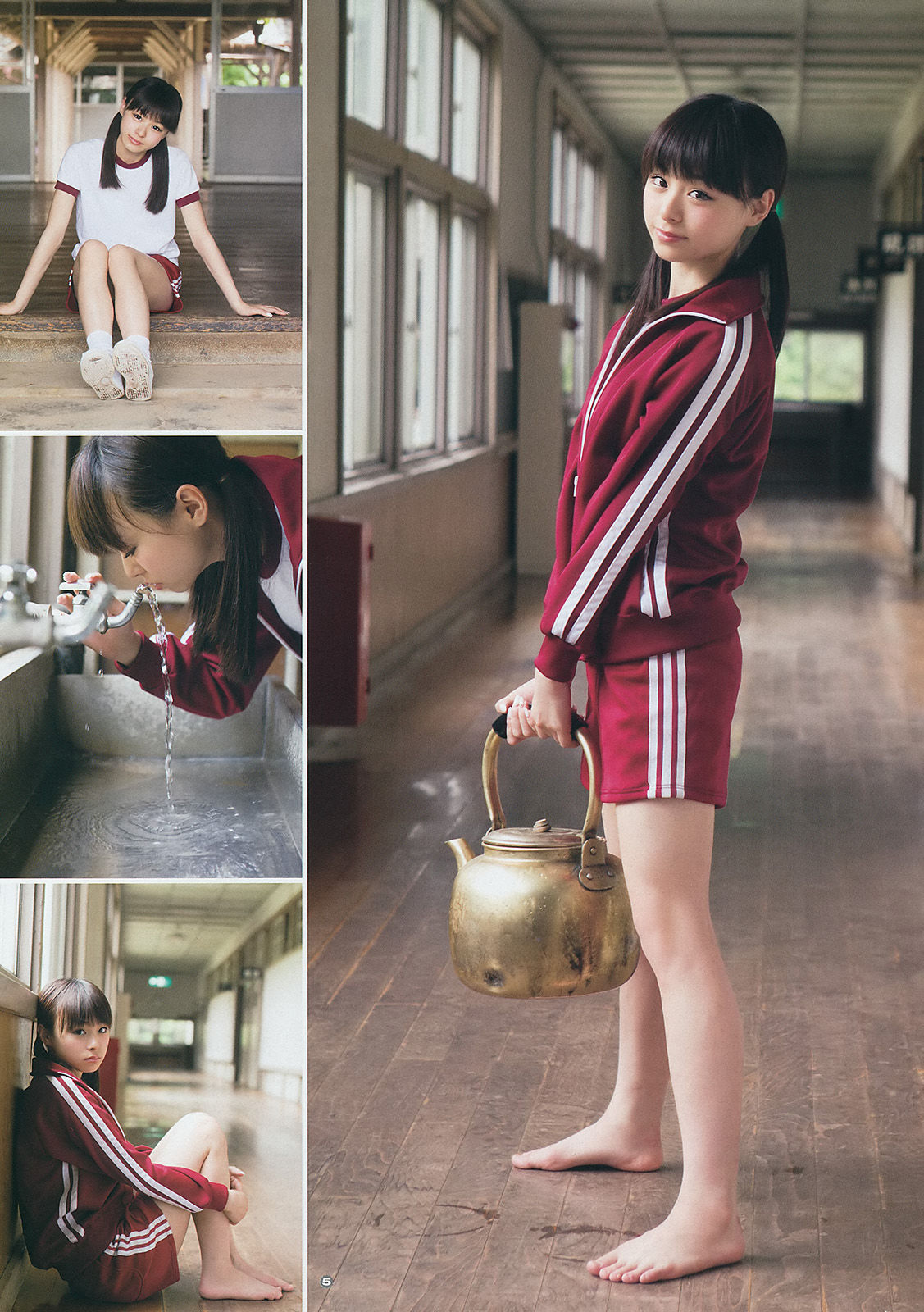 [Young Gangan] 2014年No.14 柳ゆり菜 斎藤飛鳥 佐藤麗奈 清水あいり