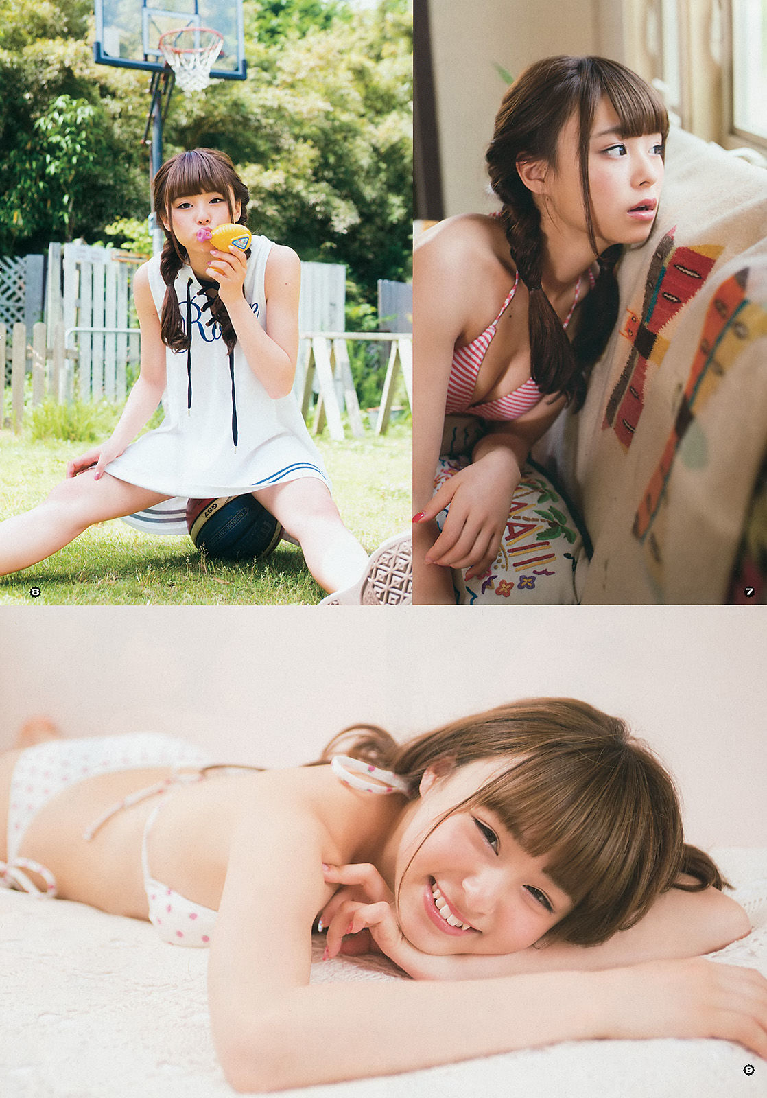 [Young Gangan] 2015年No.15 おのののか 佐藤麗奈