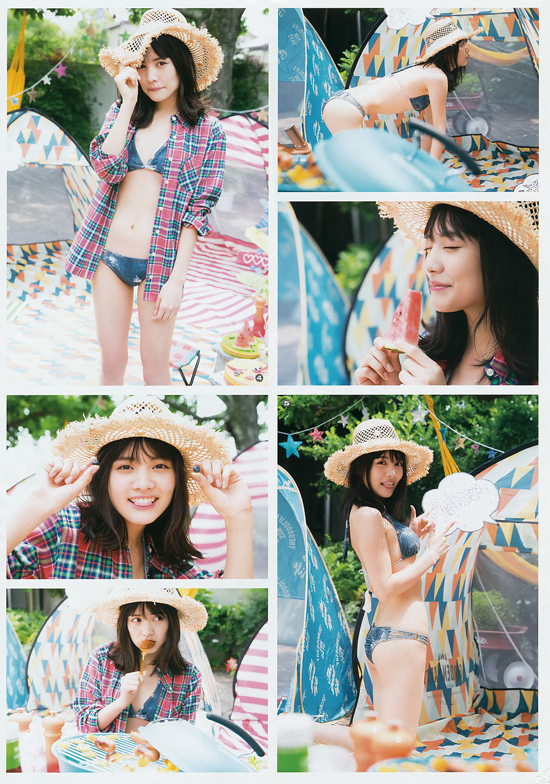 [Young Gangan] 2017年No.17 与田祐希  松永有紗