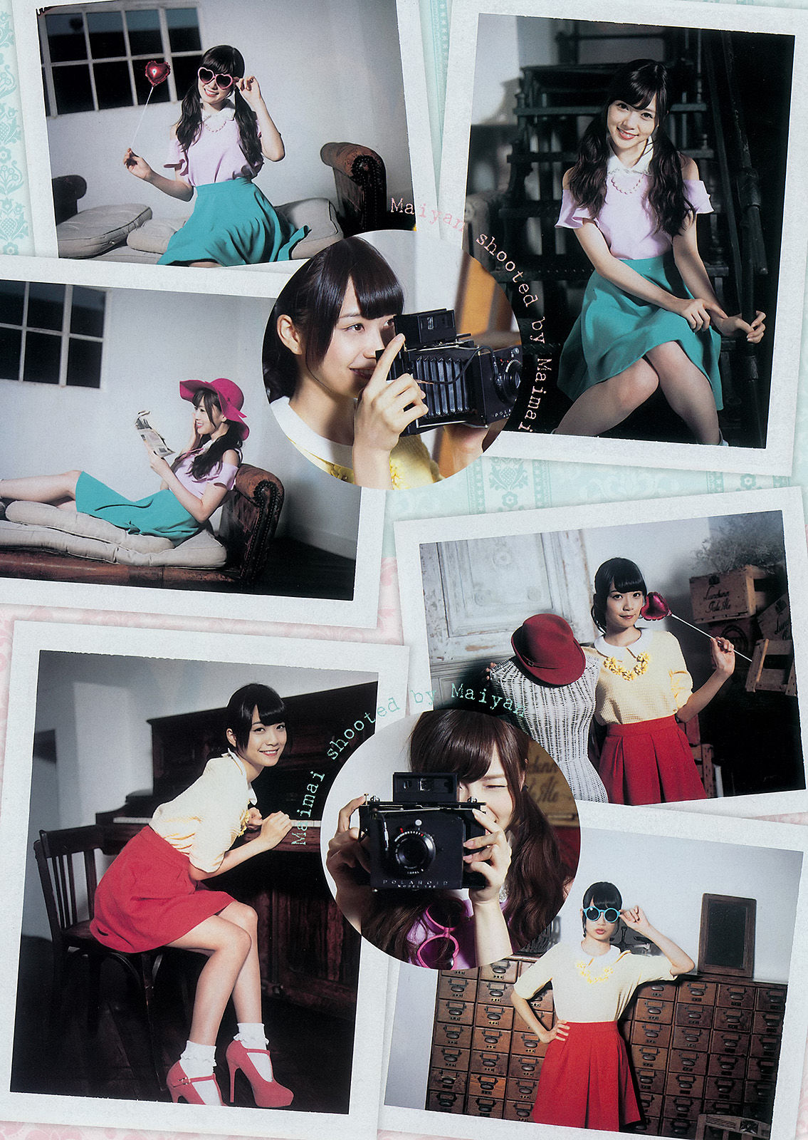 [Young Magazine] 2015年No.12 白石麻衣 深川麻衣 高橋胡桃