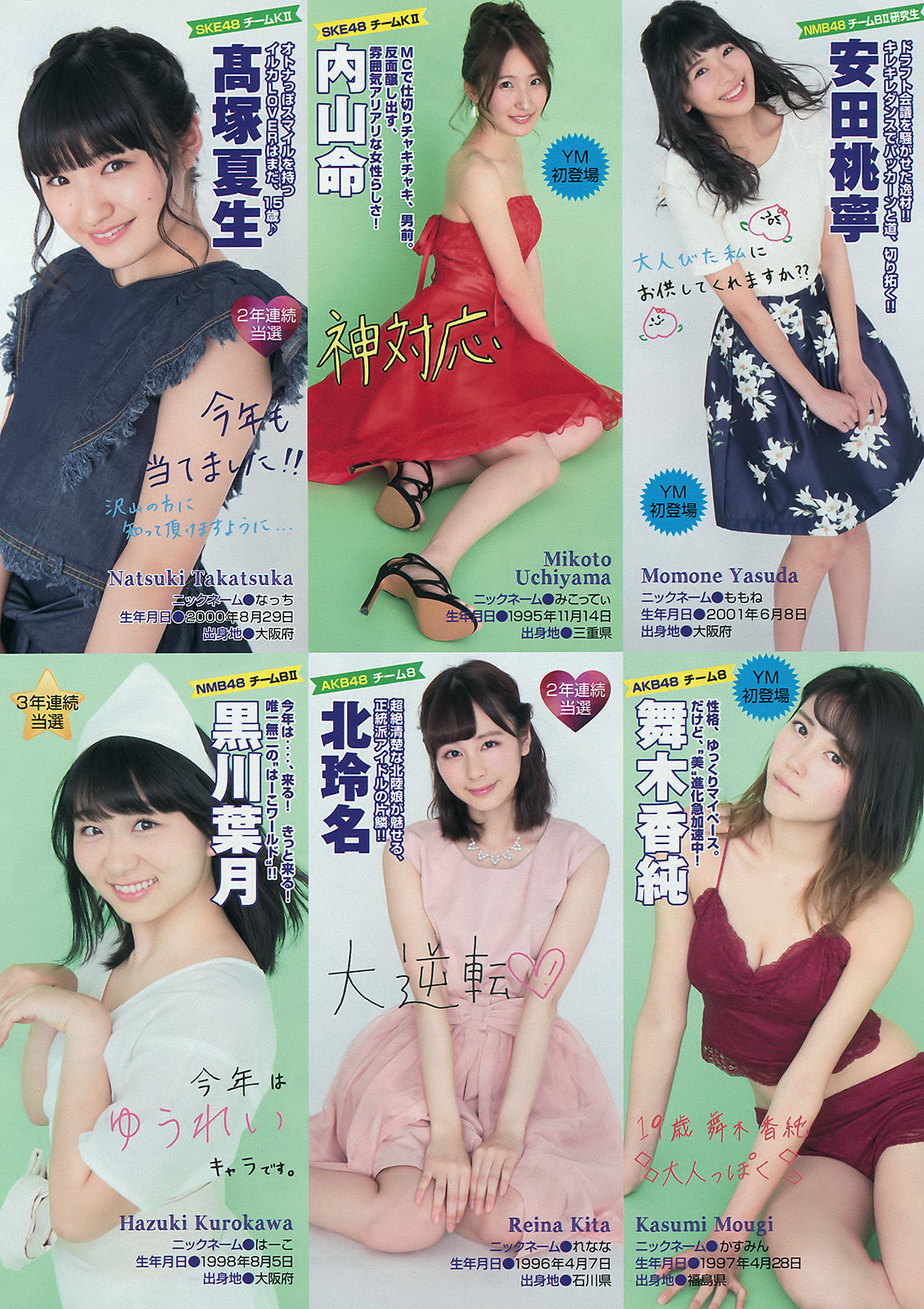 [Young Magazine] 2016年No.28 向井地美音