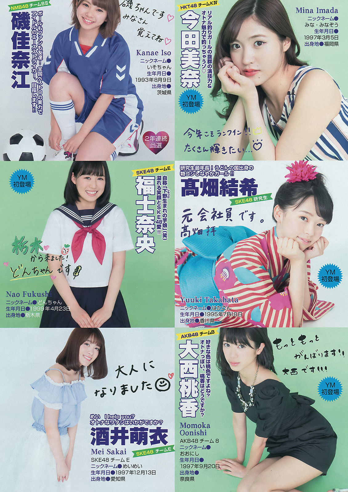 [Young Magazine] 2016年No.28 向井地美音
