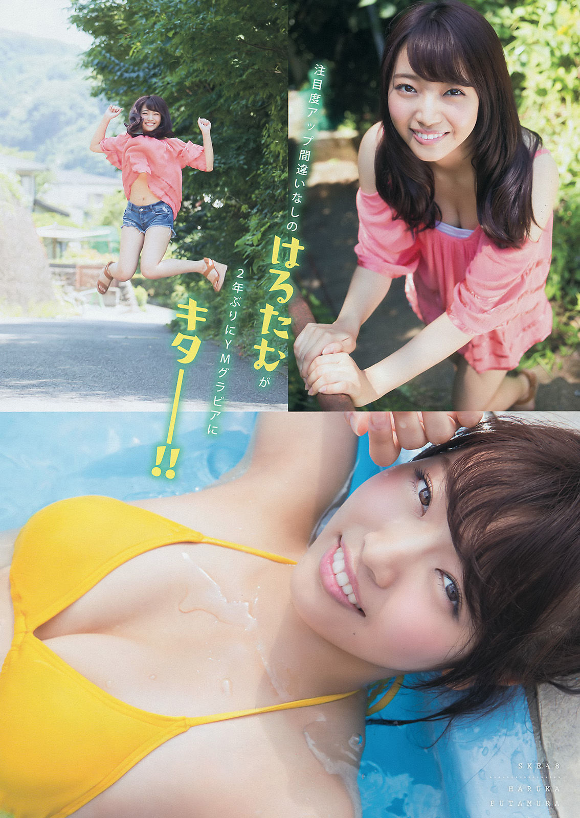 [Young Magazine] 2016年No.36-37 柏木由紀 峯岸みなみ 二村春香