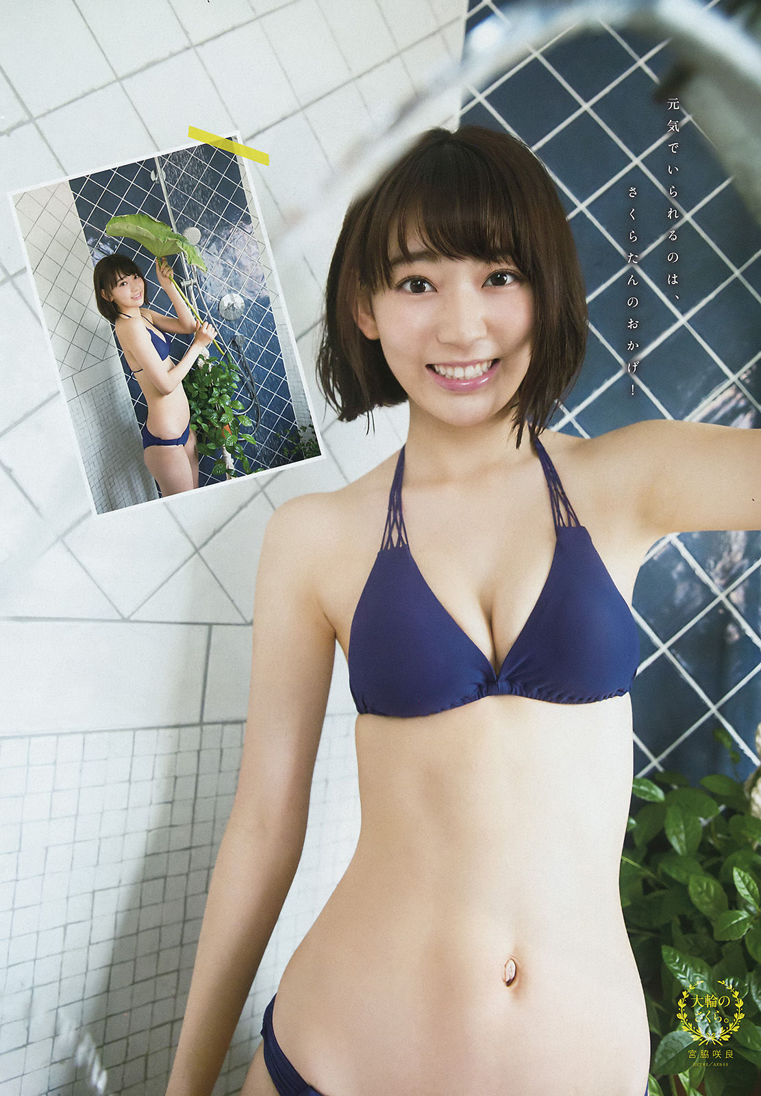 [Young Magazine] 2016年No.41 宮脇咲良 大澤玲美