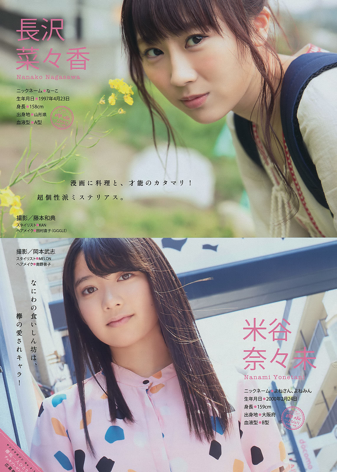 [Young Magazine] 2018年No.04-05 小倉優香 欅坂46