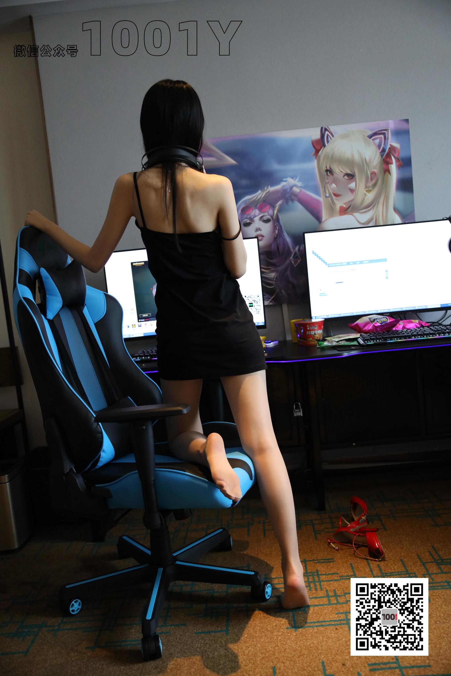 [IESS一千零一夜] 模特：腿腿 《网瘾少女1》