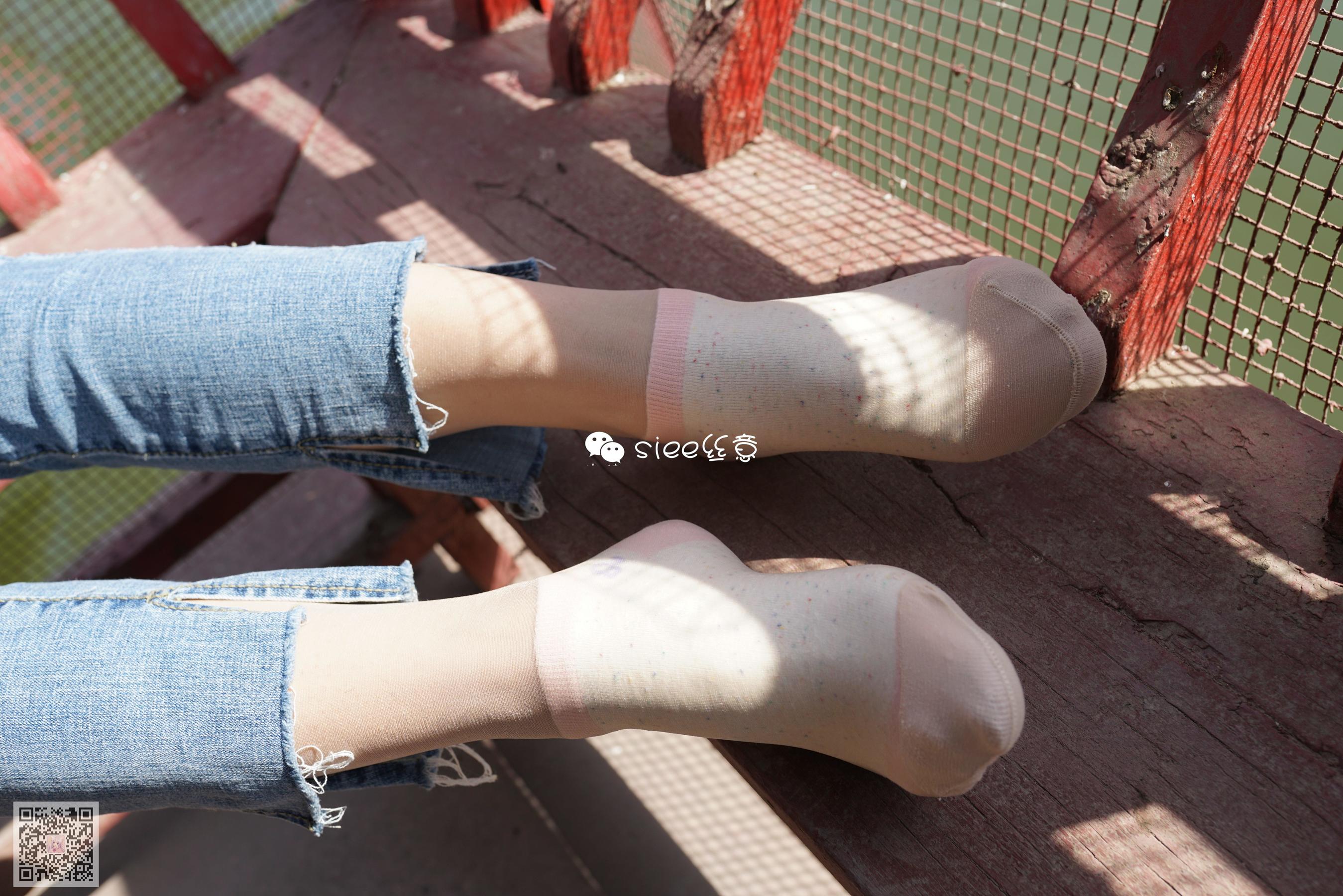 [丝意SIEE] 佩佩 丝袜套棉袜，新学妹