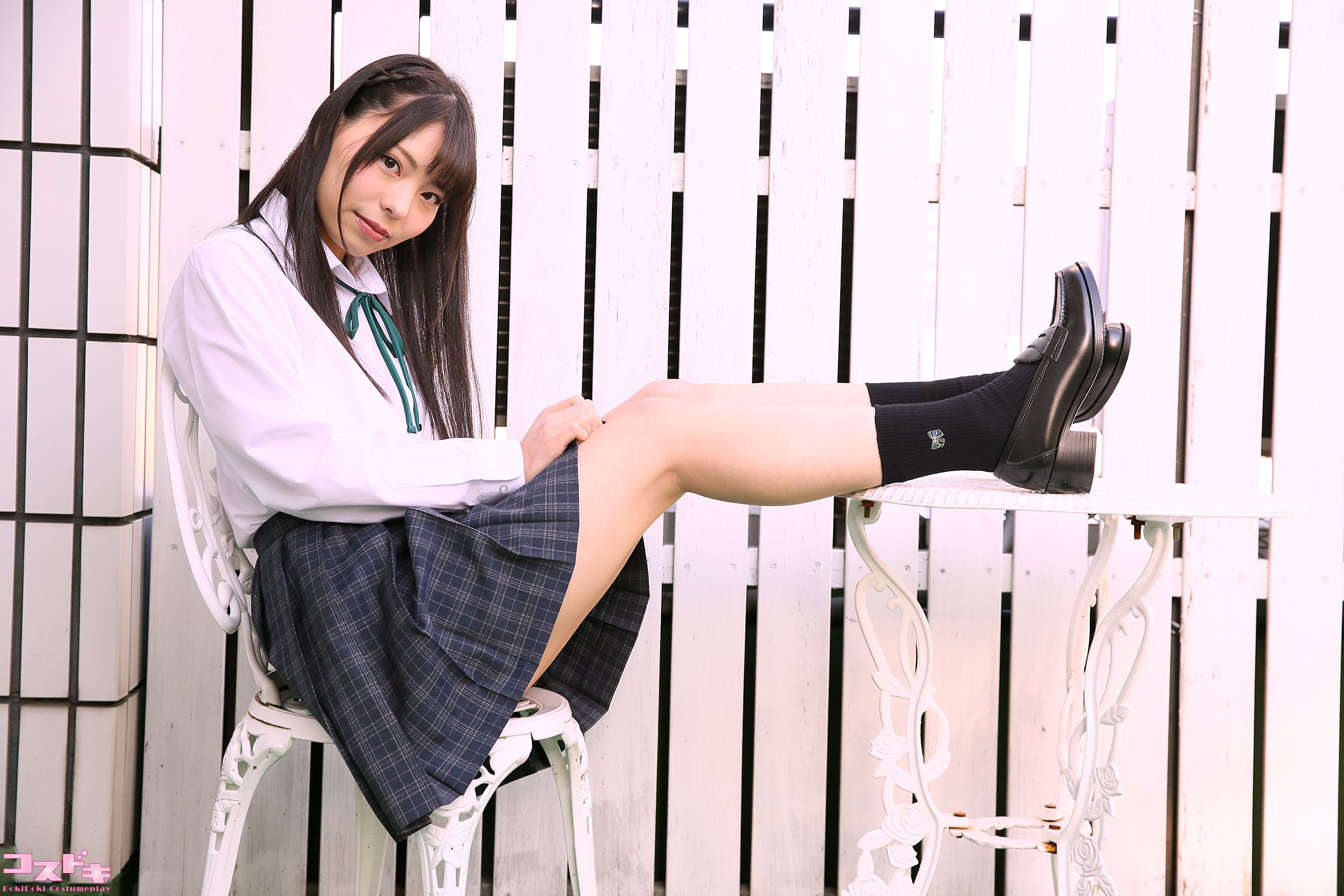 [Cosdoki] Chiaki Narumi 鳴海千秋2 narumichiaki2_pic_seifukusoto1