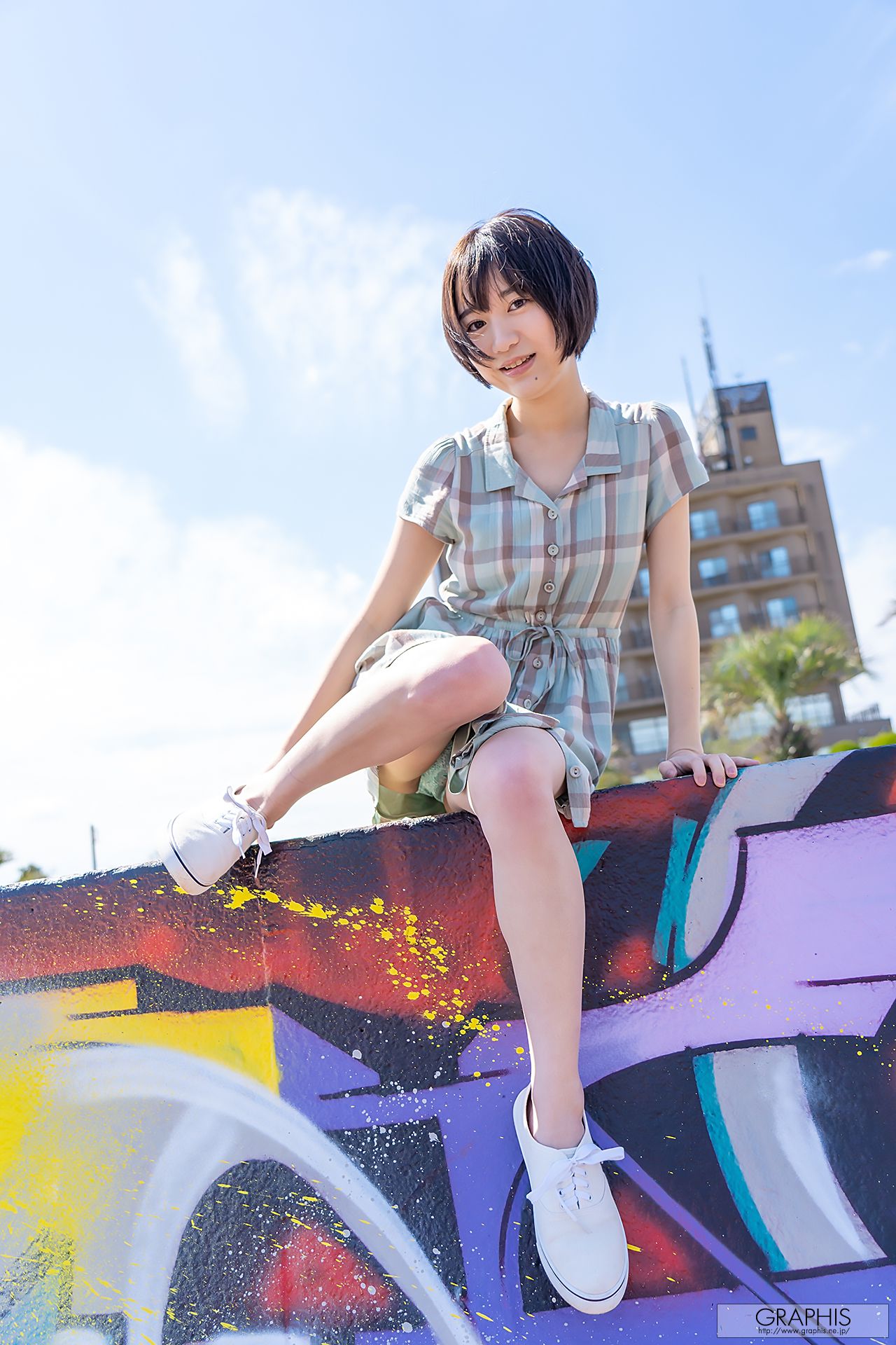 [Graphis] Gals446 Shiho Fujie 藤江史帆 Pele clara