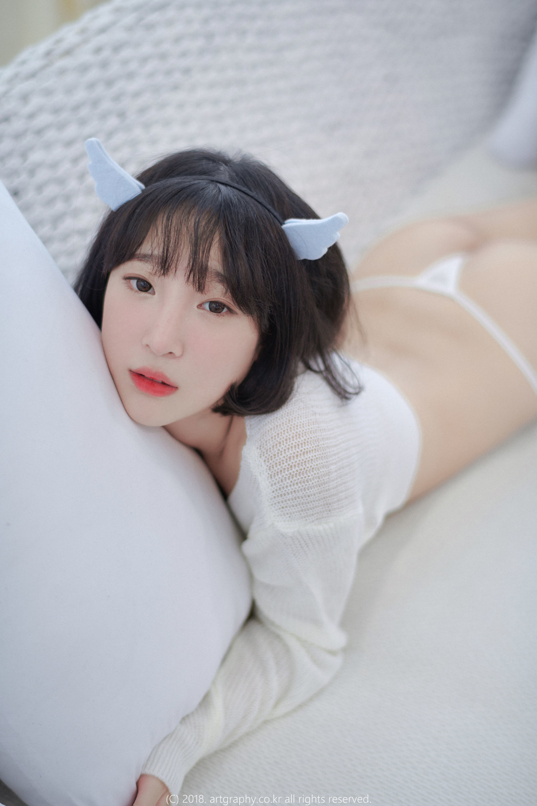 [ARTGRAVIA] VOL.039 巨乳少女姜仁卿 - 白猫少女+奶牛尤物