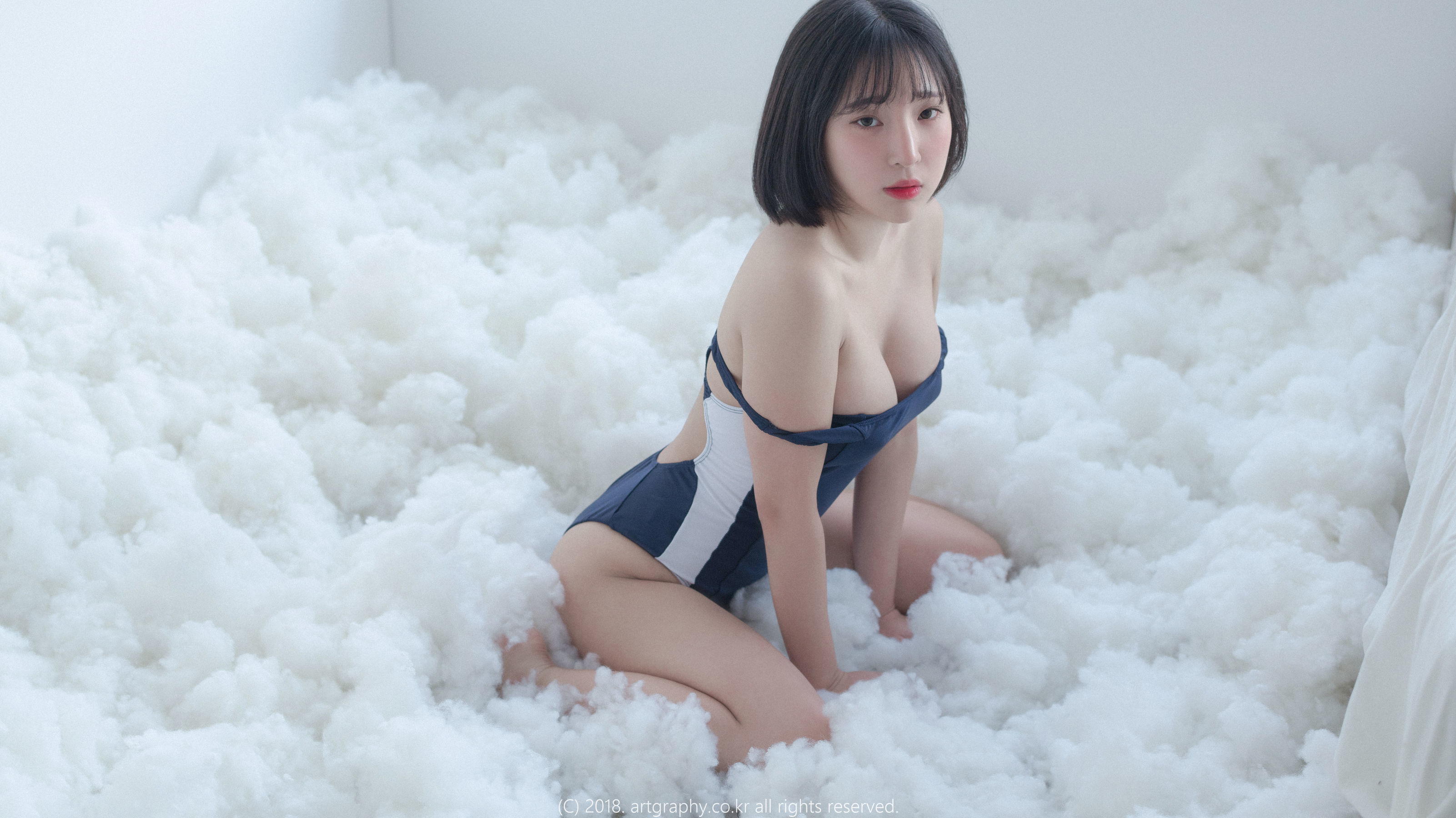 [ARTGRAVIA] VOL.045 巨乳少女姜仁卿 - 死库水+阳台私拍