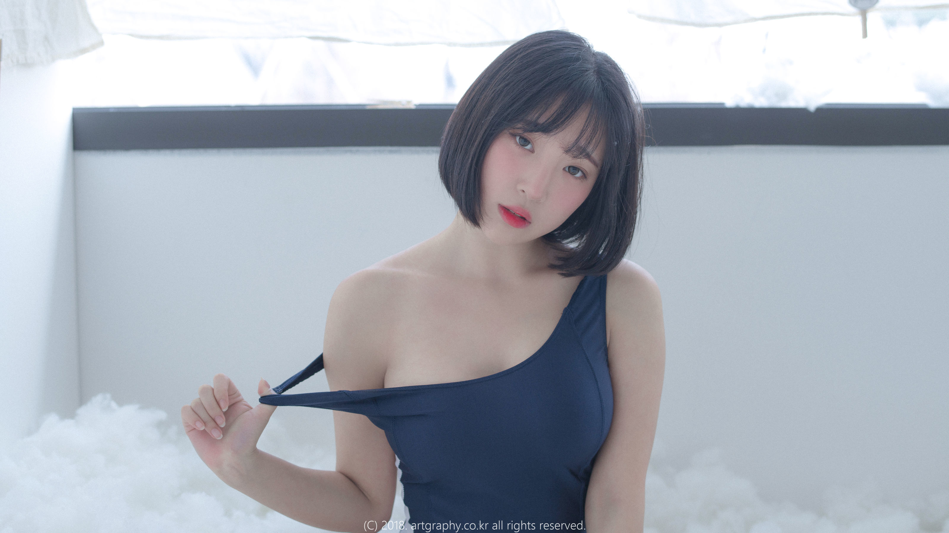 [ARTGRAVIA] VOL.045 巨乳少女姜仁卿 - 死库水+阳台私拍
