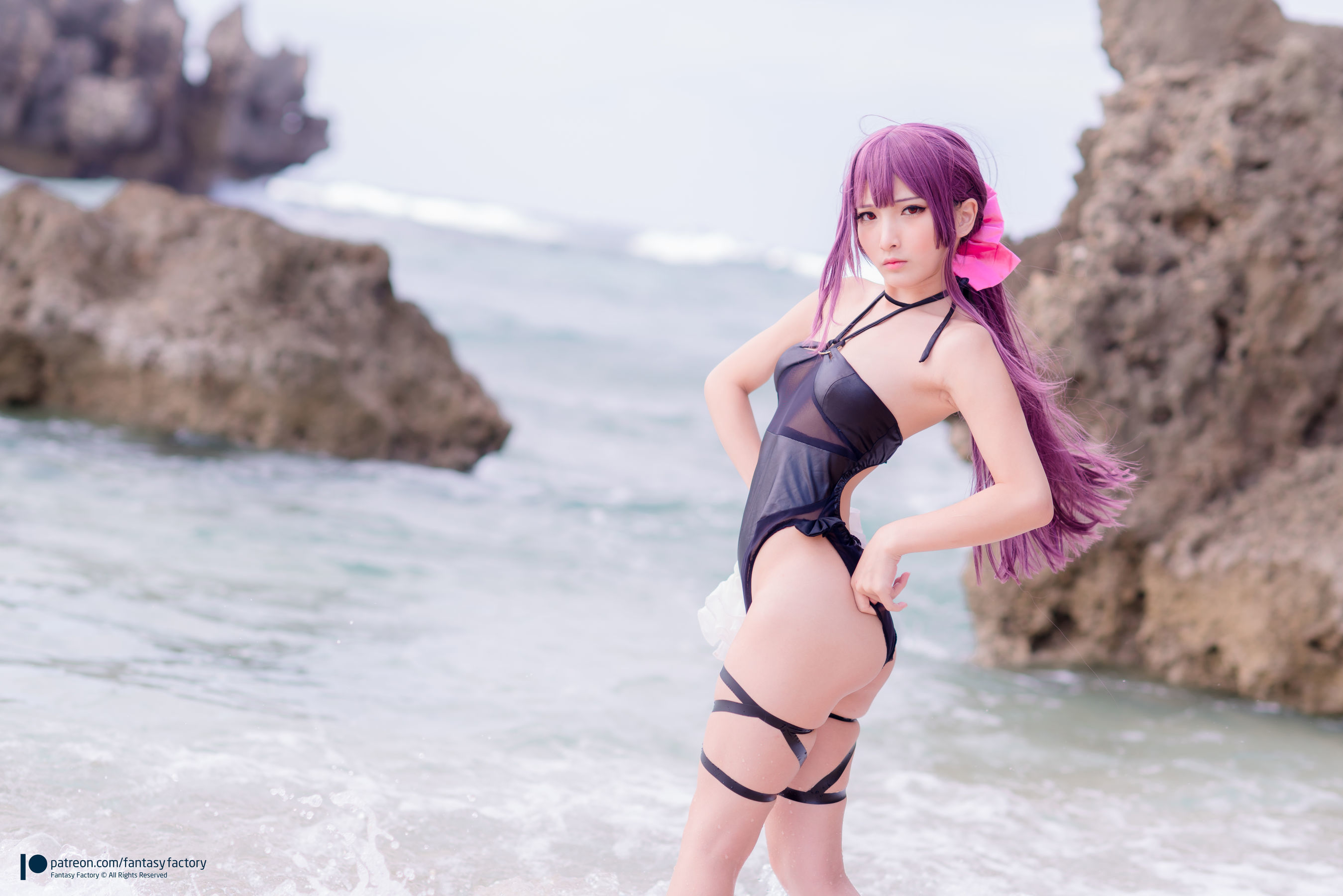 [Fantasy Factory] 小丁Cosplay - 海滩风情