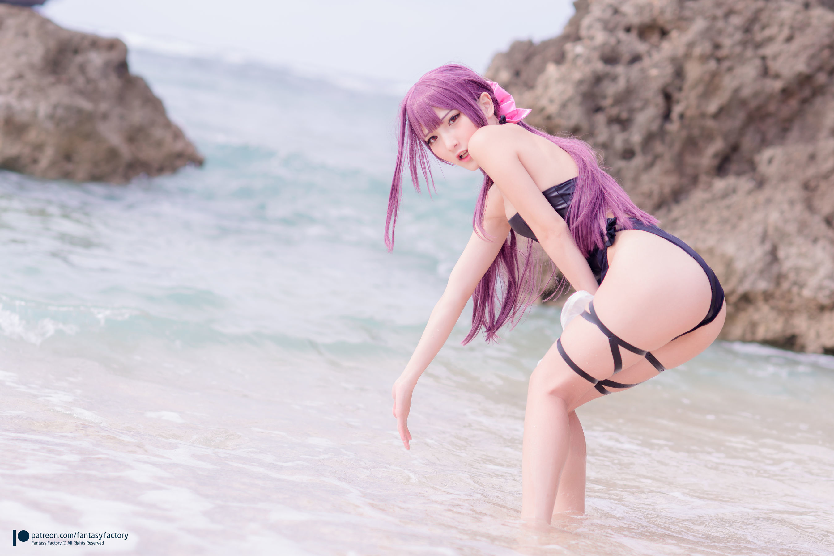 [Fantasy Factory] 小丁Cosplay - 海滩风情
